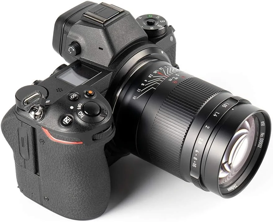 7artisans 50mm f1.05 Large Aperture Full Frame Manual Focus Lens Compatible with Canon R-Mount Cameras