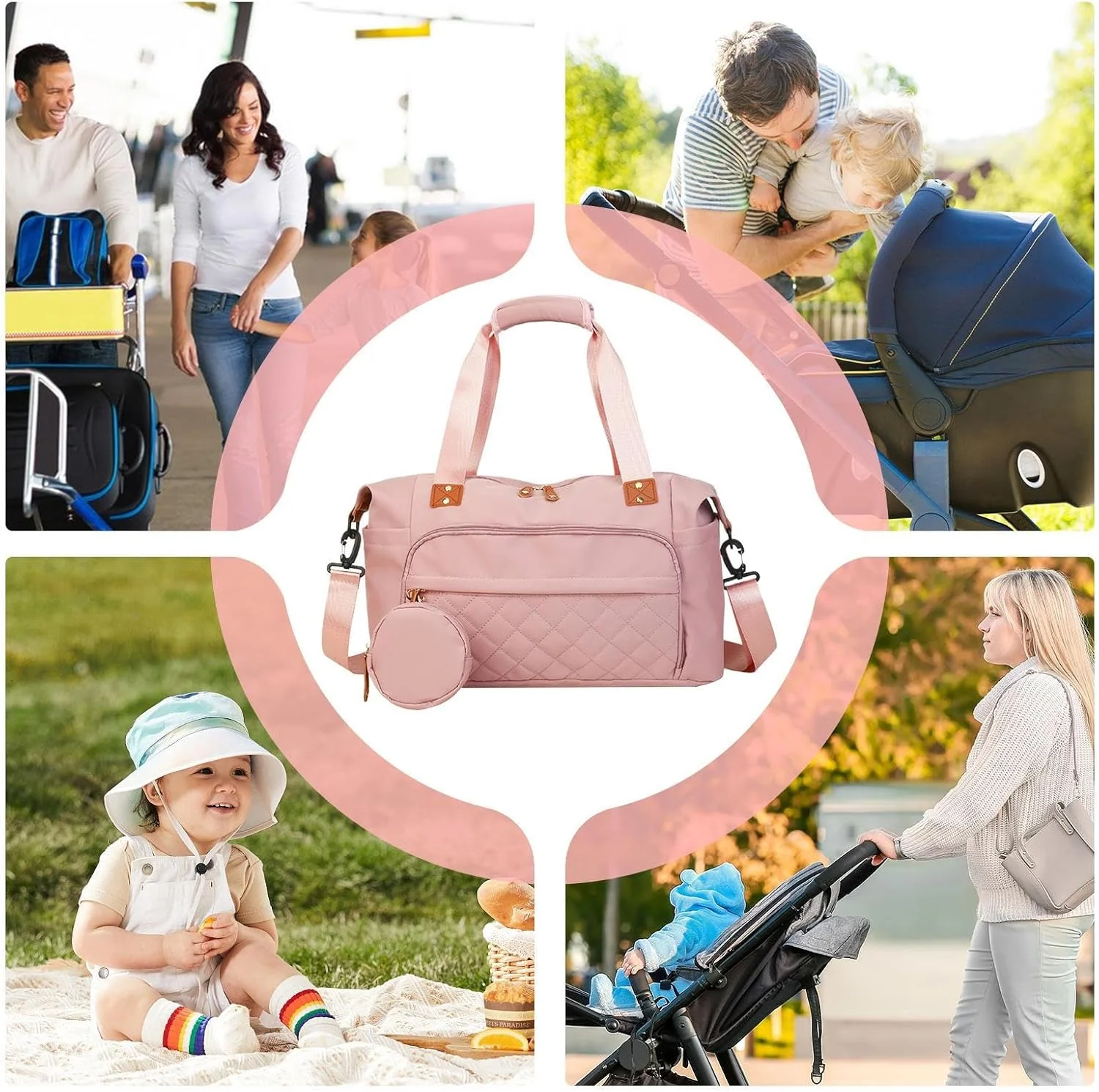 Baby Bag,Travel Baby Bag - Ergonomic Tote Carrier Holder for Beach Camping Swimming Hospital Hiking Cruise Travel Baby Bag,Travel Baby Bag - Ergonomic Tote Carrier Holder for Beach Camping Swimming Hospital Hiking Cruise Travel