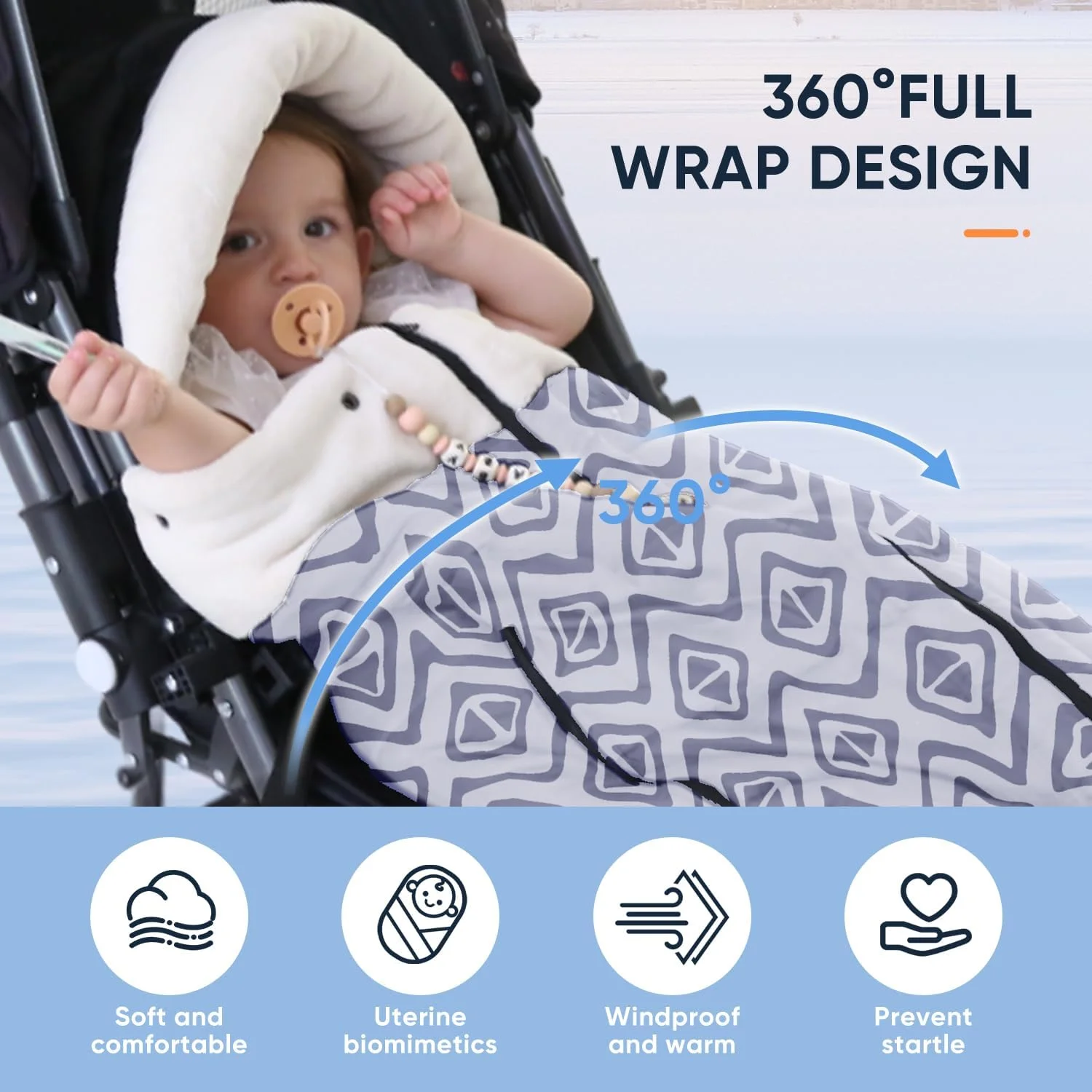 کیسه خواب گرم زمستانی LAT برای کالسکه، کیسه خواب جهانی برای کالسکه کودک، کیسه خواب برای کالسکه نوزاد، روکش صندلی ماشین و کریر نوزاد، لوازم ضروری زمستانی نوزاد، مناسب برای همه کالسکه ها کیسه خواب گرم زمستانی LAT برای کالسکه، کیسه خواب جهانی برای کالسکه کودک، کیسه خواب برای کالسکه نوزاد، روکش صندلی ماشین و کریر نوزاد، لوازم ضروری زمستانی نوزاد، مناسب برای همه کالسکه ها