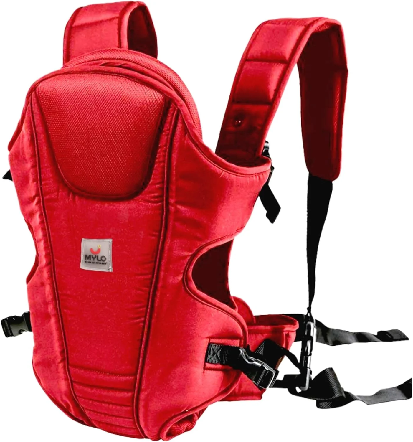 کیف حمل نوزاد مایلو اسنشیالز مناسب برای نوزادان 6 تا 15 ماهه - سبک وزن، ارگونومیک، 3 در 1، دارای پشتیبانی از جلو، پشت و سر، حداکثر وزن تا 15 کیلوگرم، با بند سگک قابل تنظیم