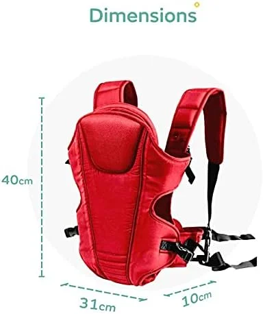 کیف حمل نوزاد مایلو اسنشیالز مناسب برای نوزادان 6 تا 15 ماهه - سبک وزن، ارگونومیک، 3 در 1، دارای پشتیبانی از جلو، پشت و سر، حداکثر وزن تا 15 کیلوگرم، با بند سگک قابل تنظیم