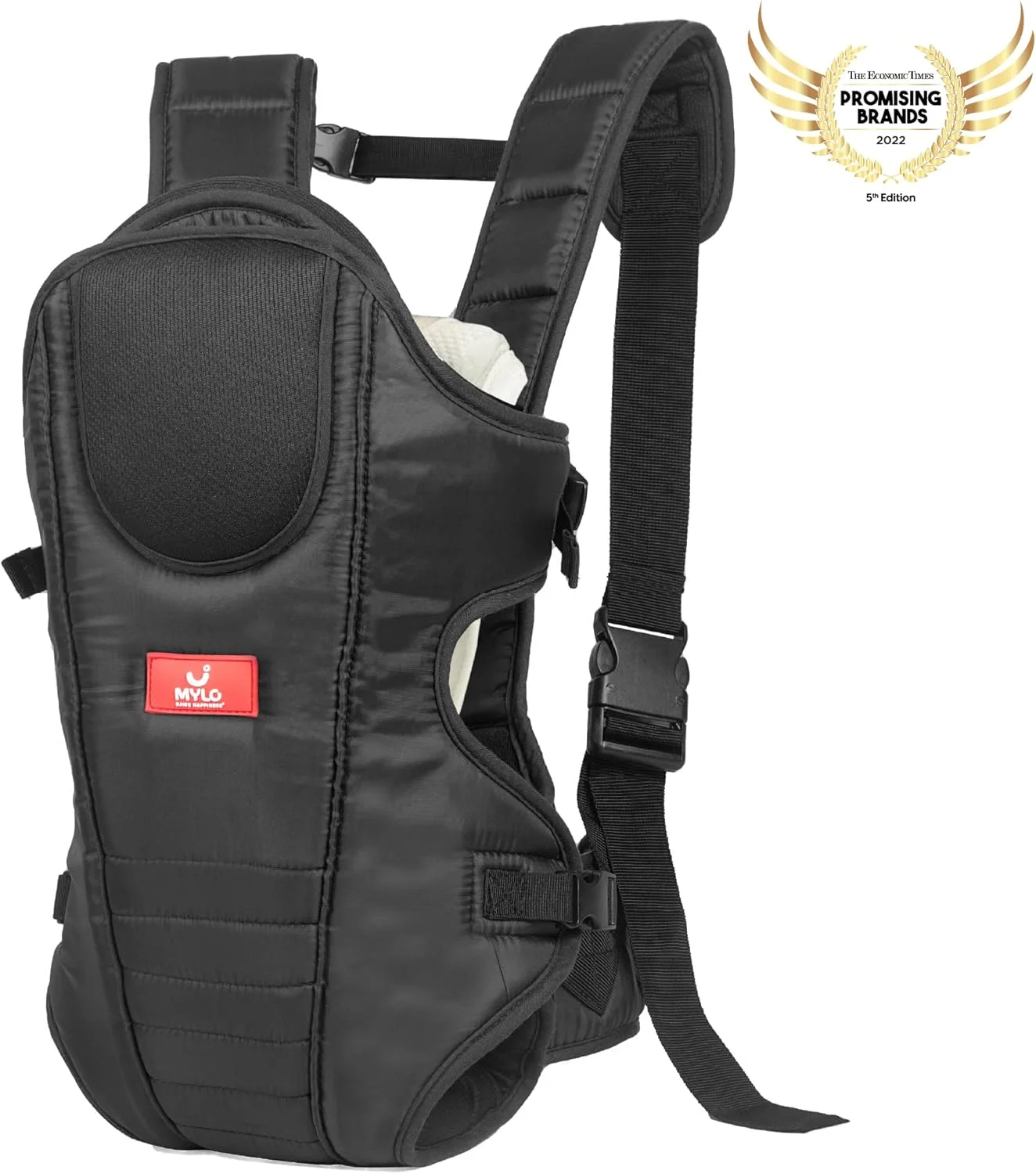 کیف حمل نوزاد مایلو اسنشیالز مناسب برای نوزادان 6 تا 24 ماهه - سبک وزن، ارگونومیک، 3 در 1 (جلو، پشت و دارای پشتیبانی از سر)، حداکثر وزن تا 15 کیلوگرم، با بند سگک قابل تنظیم کیف حمل نوزاد مایلو اسنشیالز مناسب برای نوزادان 6 تا 24 ماهه - سبک وزن، ارگونومیک، 3 در 1 (جلو، پشت و دارای پشتیبانی از سر)، حداکثر وزن تا 15 کیلوگرم، با بند سگک قابل تنظیم