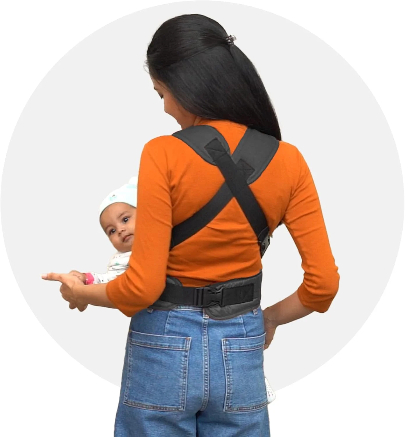 کیف حمل نوزاد مایلو اسنشیالز مناسب برای نوزادان 6 تا 24 ماهه - سبک وزن، ارگونومیک، 3 در 1 (جلو، پشت و دارای پشتیبانی از سر)، حداکثر وزن تا 15 کیلوگرم، با بند سگک قابل تنظیم کیف حمل نوزاد مایلو اسنشیالز مناسب برای نوزادان 6 تا 24 ماهه - سبک وزن، ارگونومیک، 3 در 1 (جلو، پشت و دارای پشتیبانی از سر)، حداکثر وزن تا 15 کیلوگرم، با بند سگک قابل تنظیم