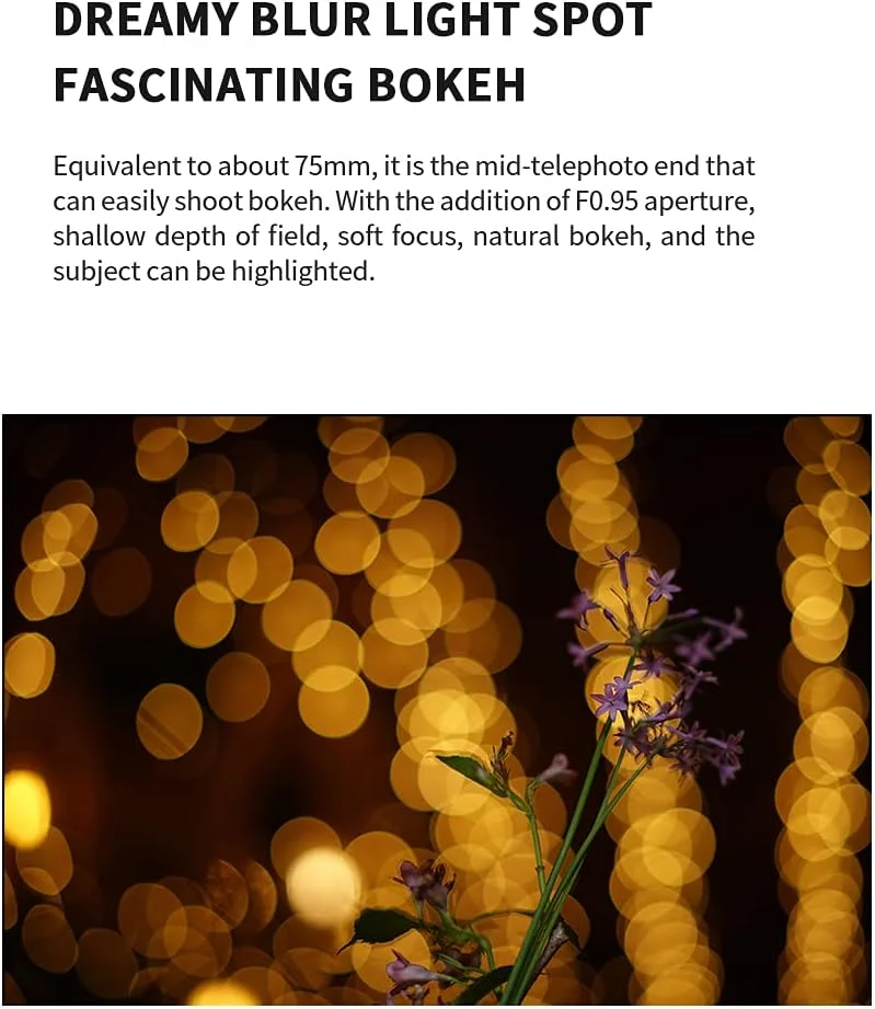 لنز ثابت 50mm F0.95 با دیافراگم باز و فوکوس دستی 7artisans APS-C برای دوربین های بدون آینه Sony E-Mount مدل های NEX-3/NEX-5/NEX-C3/NEX-7/NEX-5N/NEX-6/NEX-5T/A5000/A6000/A5100