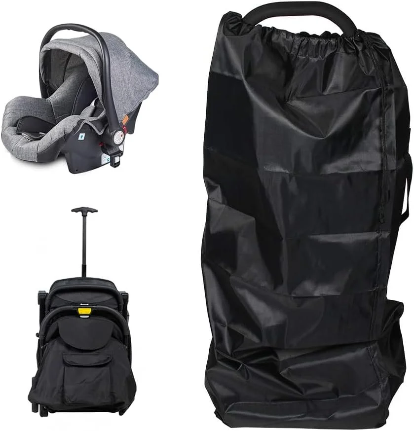 کیف کالسکه کودک Msiud، قابل حمل، بررسی گیت، برای کودکان نوپا، مسافرت، جهانی، کالسکه، پوشش ذخیره سازی بزرگ با دسته، ضد آب، (مدل چرخ دستی 117 x 53 x 33) کیف کالسکه کودک Msiud، قابل حمل، بررسی گیت، برای کودکان نوپا، مسافرت، جهانی، کالسکه، پوشش ذخیره سازی بزرگ با دسته، ضد آب، (مدل چرخ دستی 117 x 53 x 33)