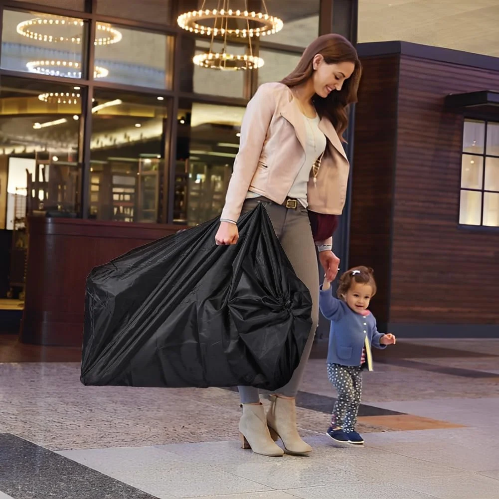 کیف کالسکه کودک Msiud، قابل حمل، بررسی گیت، برای کودکان نوپا، مسافرت، جهانی، کالسکه، پوشش ذخیره سازی بزرگ با دسته، ضد آب، (مدل چرخ دستی 117 x 53 x 33)