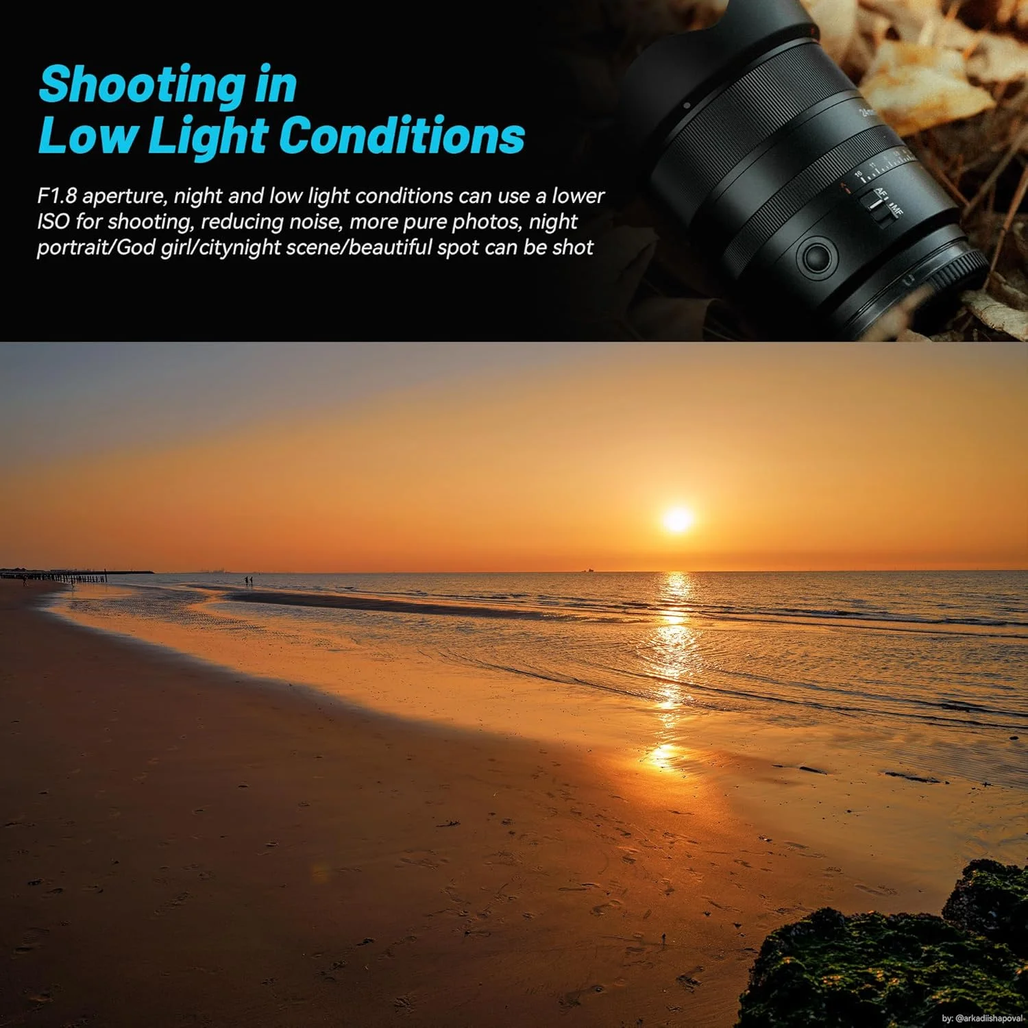 لنز 7artisans با فوکوس خودکار 24mm f/1.8 فول فریم، دیافراگم باز f/1.8، پشتیبانی از حالت خودکار/دستی برای Leica/Panasonic S1, DC-S1, S5, DC-S5, LUMIX S9 و Sigma L لنز 7artisans با فوکوس خودکار 24mm f/1.8 فول فریم، دیافراگم باز f/1.8، پشتیبانی از حالت خودکار/دستی برای Leica/Panasonic S1, DC-S1, S5, DC-S5, LUMIX S9 و Sigma L