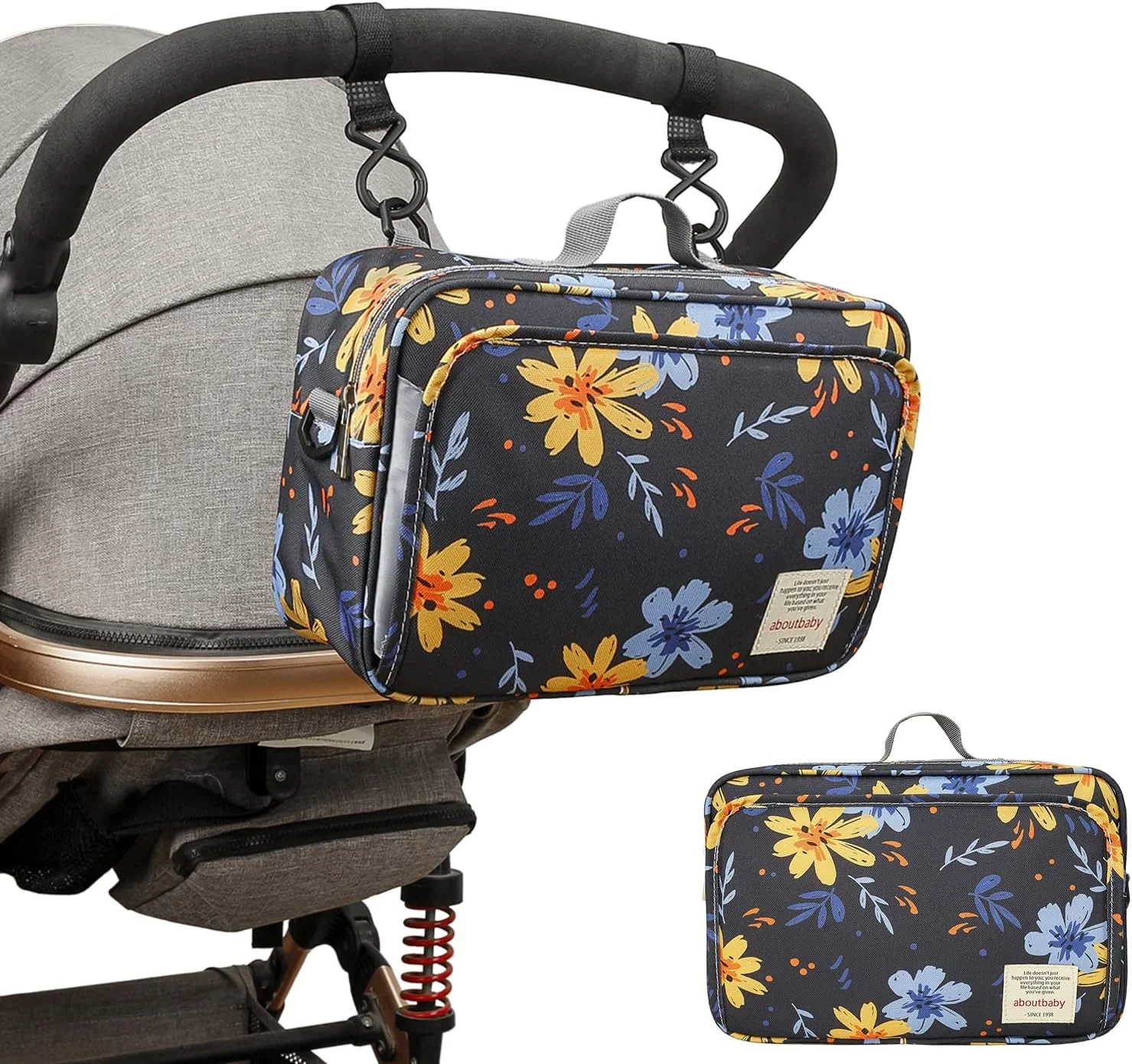 کیف لوازم کودک مومایگو، کیف لوازم جانبی مسافرتی کالسکه - سازمان دهنده وسایل کیف لوازم کودک مومایگو، کیف لوازم جانبی مسافرتی کالسکه - سازمان دهنده وسایل