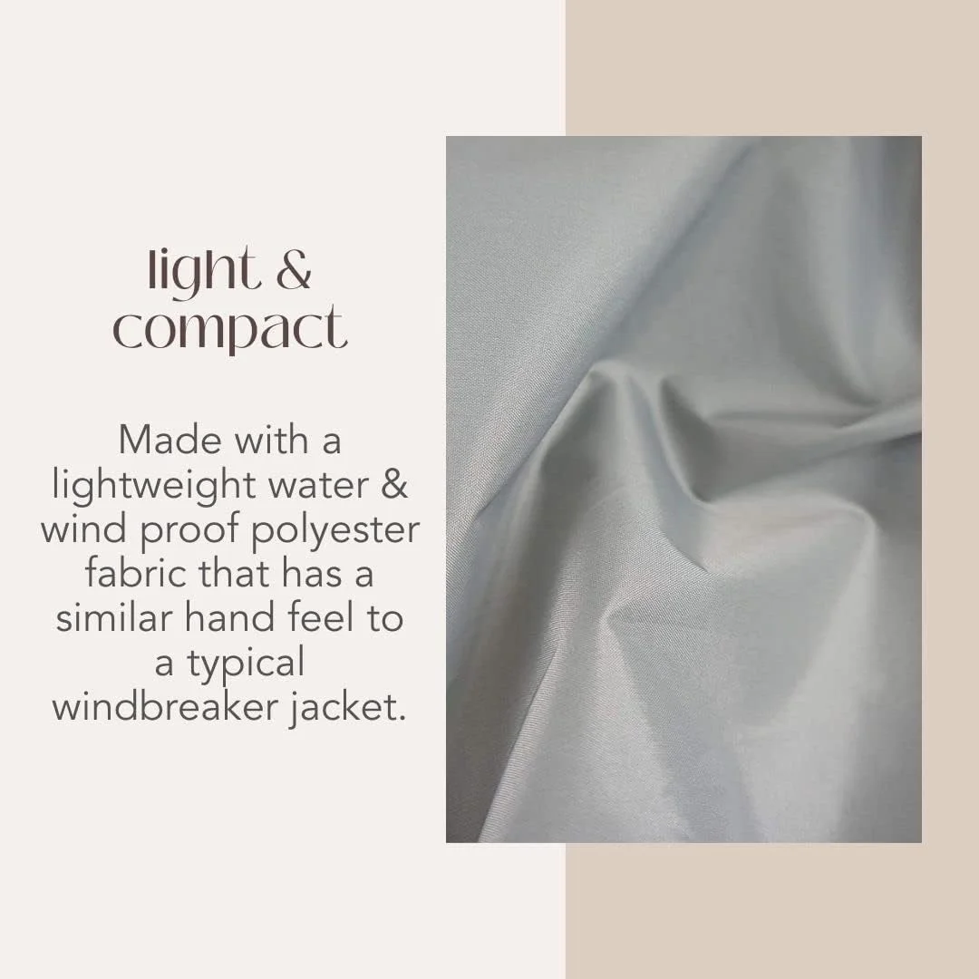 روکش باران کریر کودک MiaMily با کلاه، روکش کریر کودک مقاوم در برابر آب و باد، لوازم جانبی کودک، خاکستری روکش باران کریر کودک MiaMily با کلاه، روکش کریر کودک مقاوم در برابر آب و باد، لوازم جانبی کودک، خاکستری