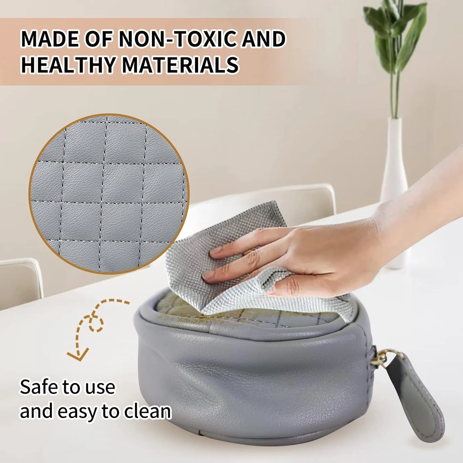 کیف نگهدارنده پستانک ماویک با گیره، جا پستانکی جذاب با قفل برای کیف پوشک یا کیف دستی، نگهدارنده 2 پستانک برای نوزادان دختر و پسر، جا کلیدی نگهدارنده پستانک