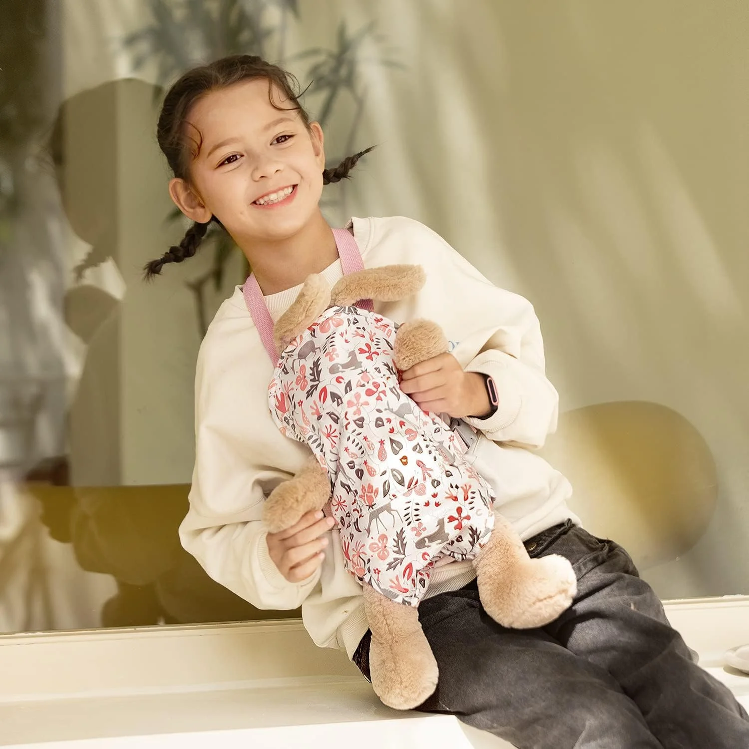 لوازم جانبی حامل عروسک نوزاد NALACAL - صورتی (گوزن شمالی) لوازم جانبی حامل عروسک نوزاد NALACAL - صورتی (گوزن شمالی)