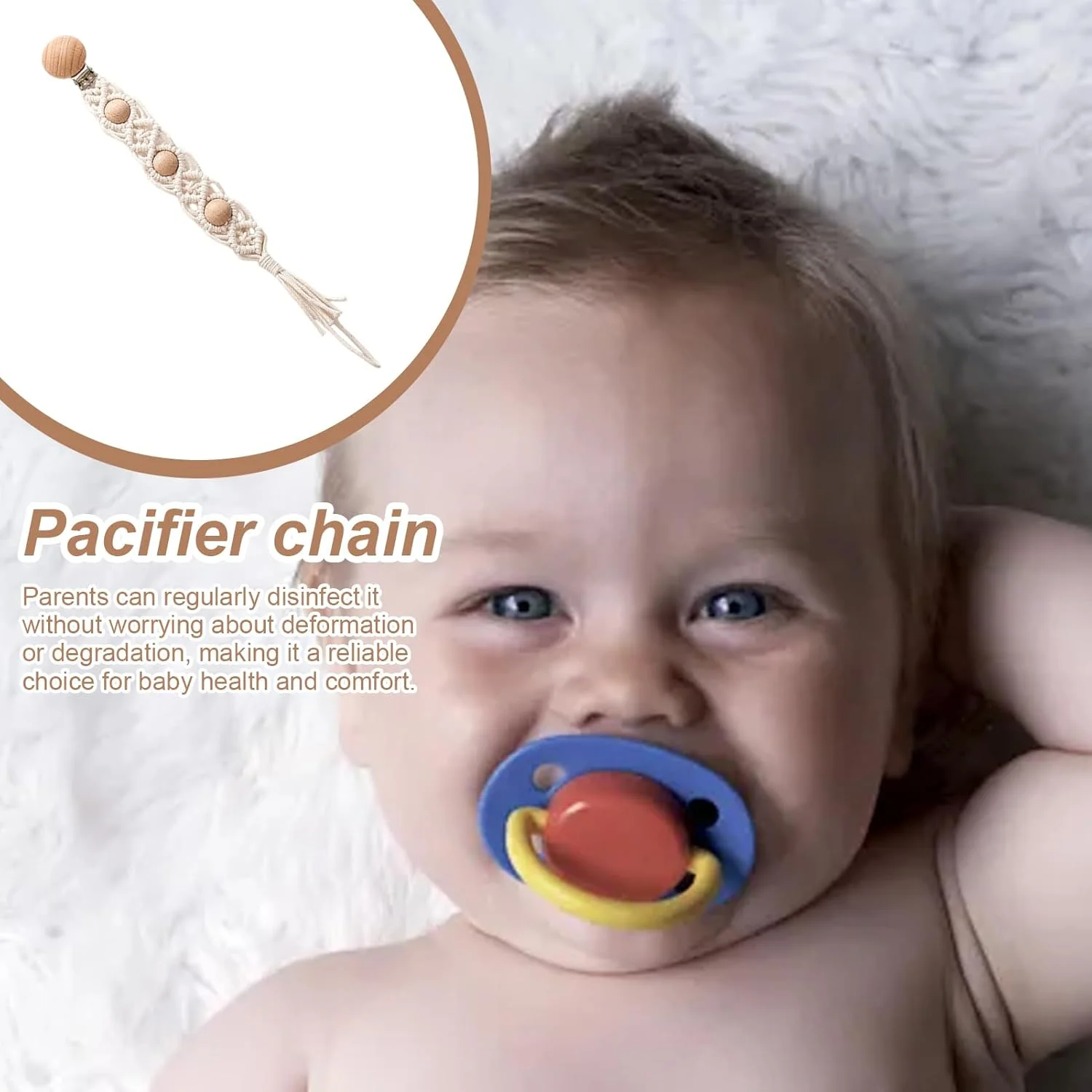 گیره پستانک | گیره پستانک طنابی پنبه ای بوهو، گیره های پستانک دست ساز بوهو برای راحتی شیک، چوبی ایمن و برای کودک نوپا گیره پستانک | گیره پستانک طنابی پنبه ای بوهو، گیره های پستانک دست ساز بوهو برای راحتی شیک، چوبی ایمن و برای کودک نوپا