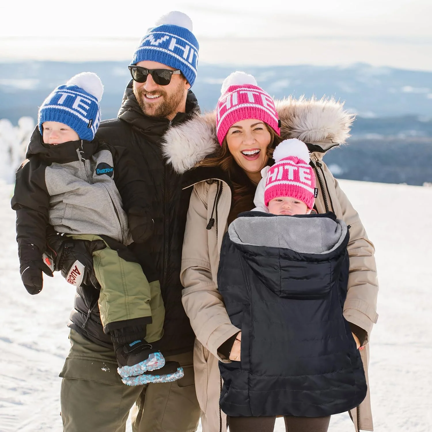 Orzbow Winter Baby Carrier Cover with Detachable Hood, Waterproof & Windproof, Universal for Baby Carriers and Baby Waist Stool, Baby Bunting Bag for Car Seats and Strollers with Storage Bag, Black Orzbow Winter Baby Carrier Cover with Detachable Hood, Waterproof & Windproof, Universal for Baby Carriers and Baby Waist Stool, Baby Bunting Bag for Car Seats and Strollers with Storage Bag, Black