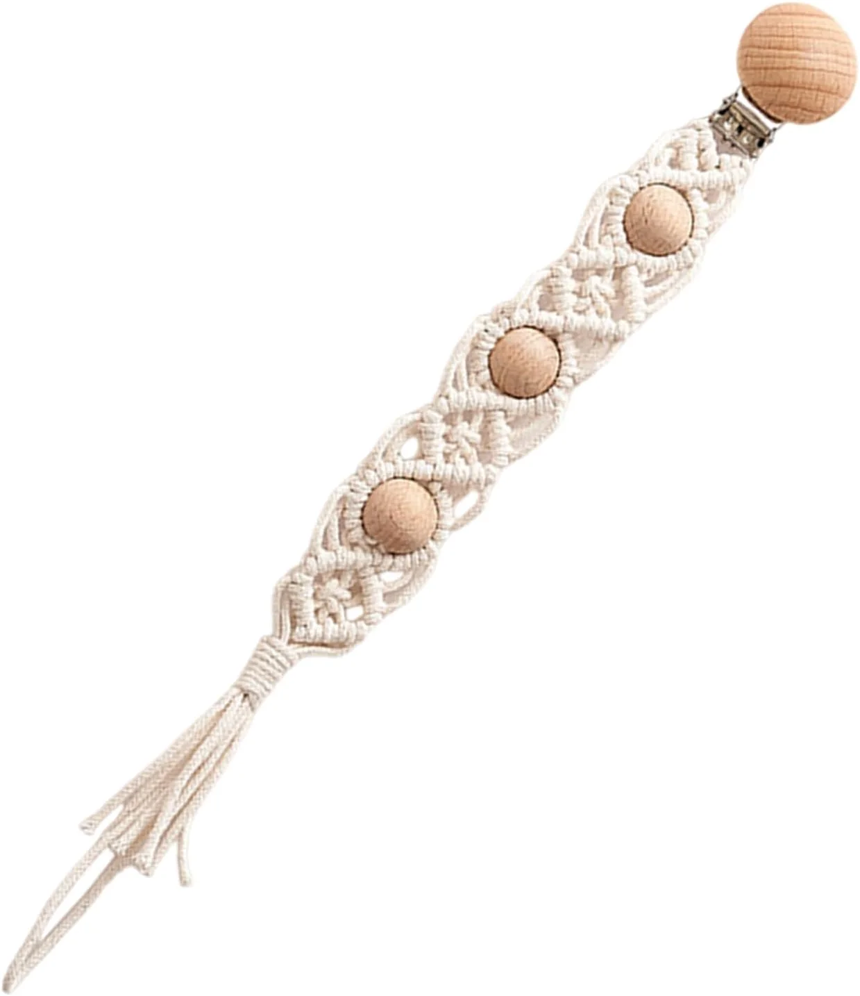 گیره پستانک | گیره پستانک طنابی پنبه ای بوهو، گیره های پستانک دست ساز بوهو برای راحتی شیک، چوبی ایمن و برای کودک نوپا گیره پستانک | گیره پستانک طنابی پنبه ای بوهو، گیره های پستانک دست ساز بوهو برای راحتی شیک، چوبی ایمن و برای کودک نوپا