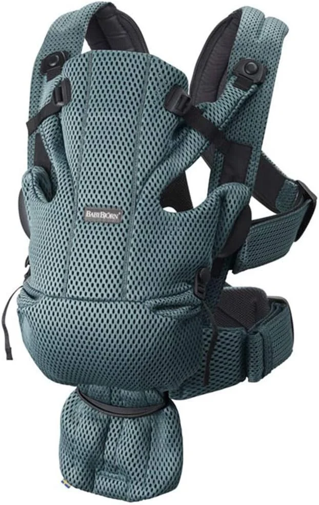 BabyBjörn Babybjorn Baby Carrier Move, 3D Mesh, Piece Of 1, Sage Green BabyBjörn Babybjorn Baby Carrier Move, 3D Mesh, Piece Of 1, Sage Green