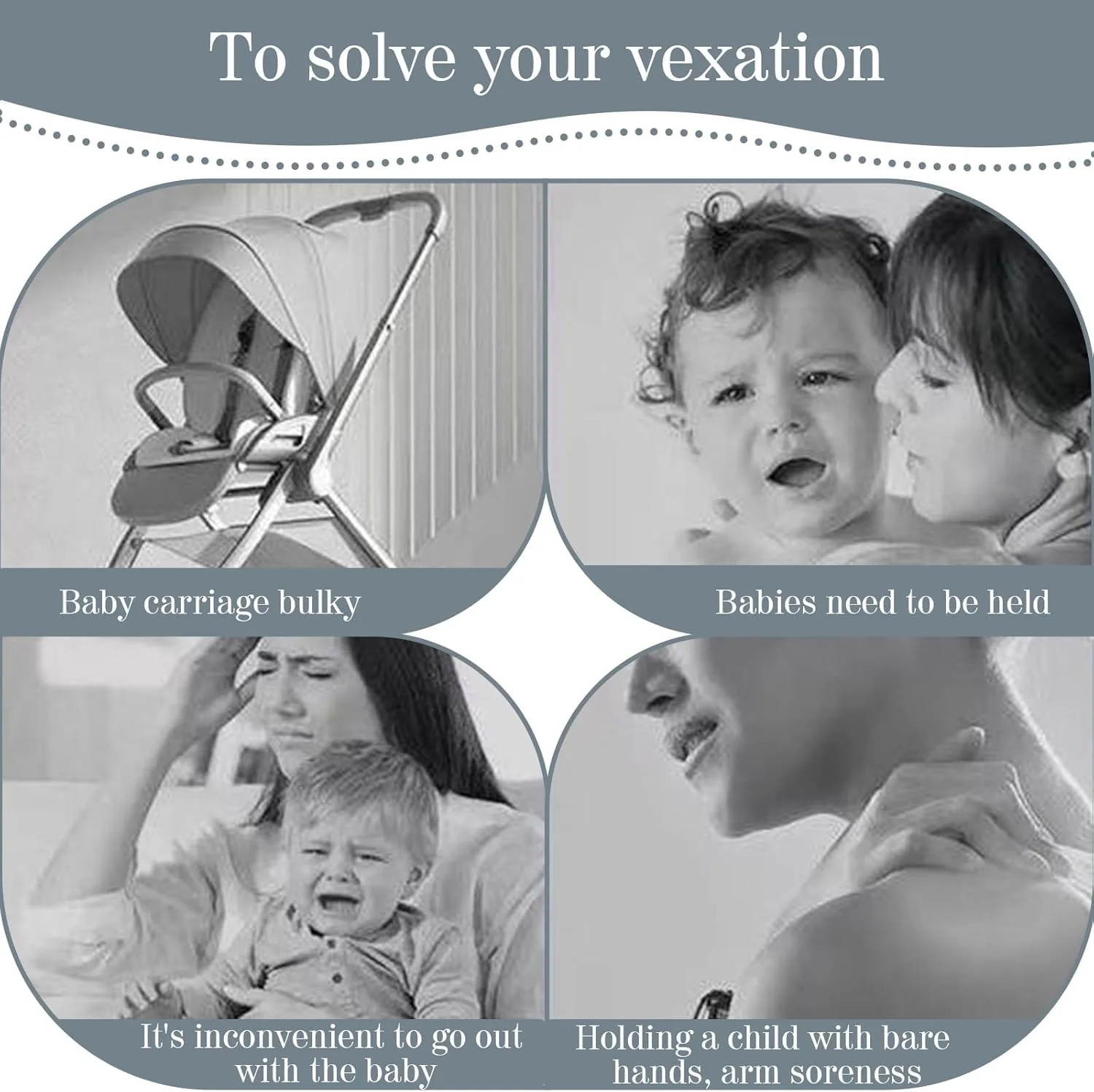 آغوشی نوزاد زیکیو، بند قابل تنظیم، زین کودک چند منظوره و قابل حمل، بند کودک چند منظوره، بند شانه چند منظوره برای کودکان، از 6 تا 48 ماهگی، تا 15 کیلوگرم