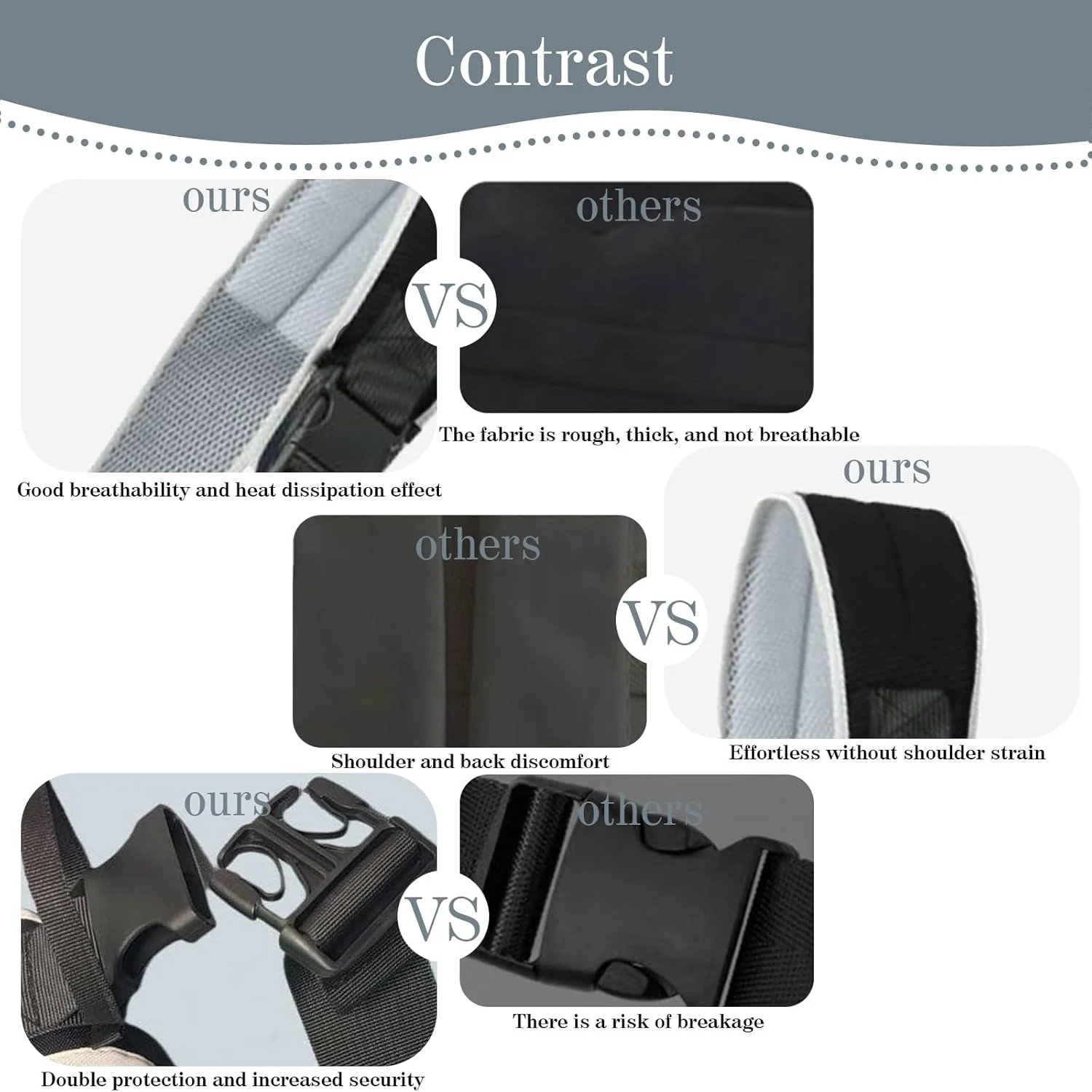 آغوشی نوزاد زیکیو، بند قابل تنظیم، زین کودک چند منظوره و قابل حمل، بند کودک چند منظوره، بند شانه چند منظوره برای کودکان، از 6 تا 48 ماهگی، تا 15 کیلوگرم