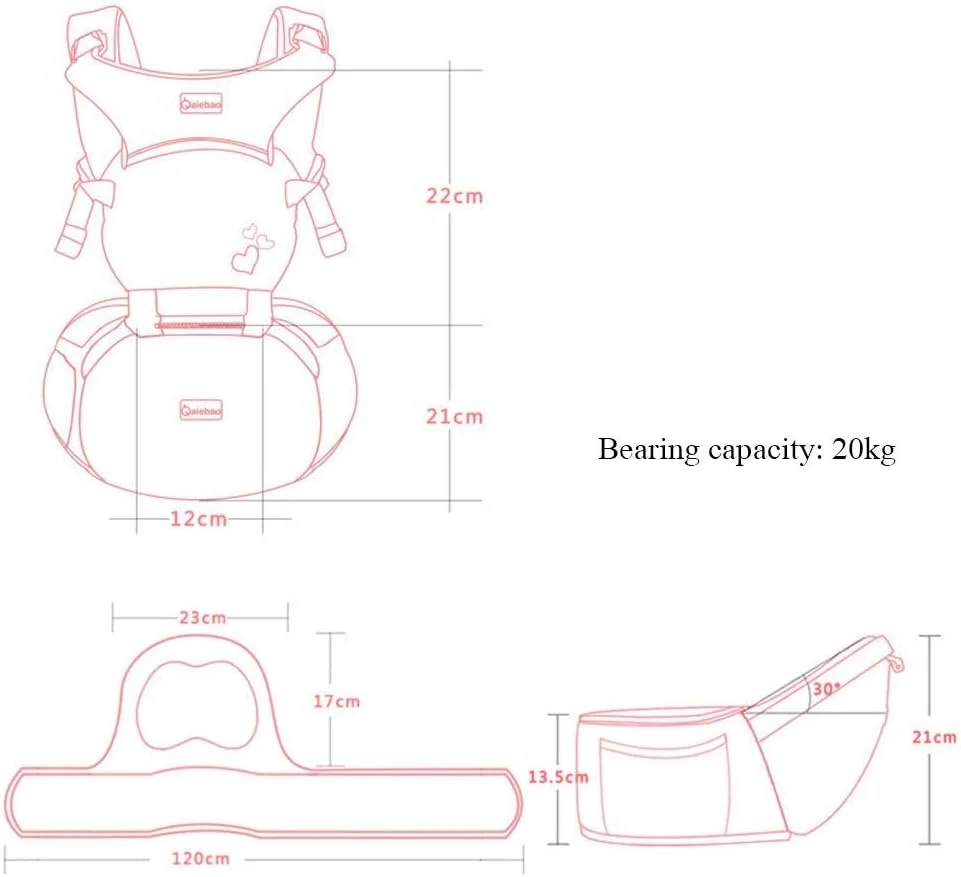 آغوشی نوزاد ارگونومیک UTYING، صندلی کمری چند منظوره، لوازم جانبی کودکان، آغوشی نرم و قابل تنفس توری هوا، سگک های قابل تنظیم (رنگ: استتار) آغوشی نوزاد ارگونومیک UTYING، صندلی کمری چند منظوره، لوازم جانبی کودکان، آغوشی نرم و قابل تنفس توری هوا، سگک های قابل تنظیم (رنگ: استتار)