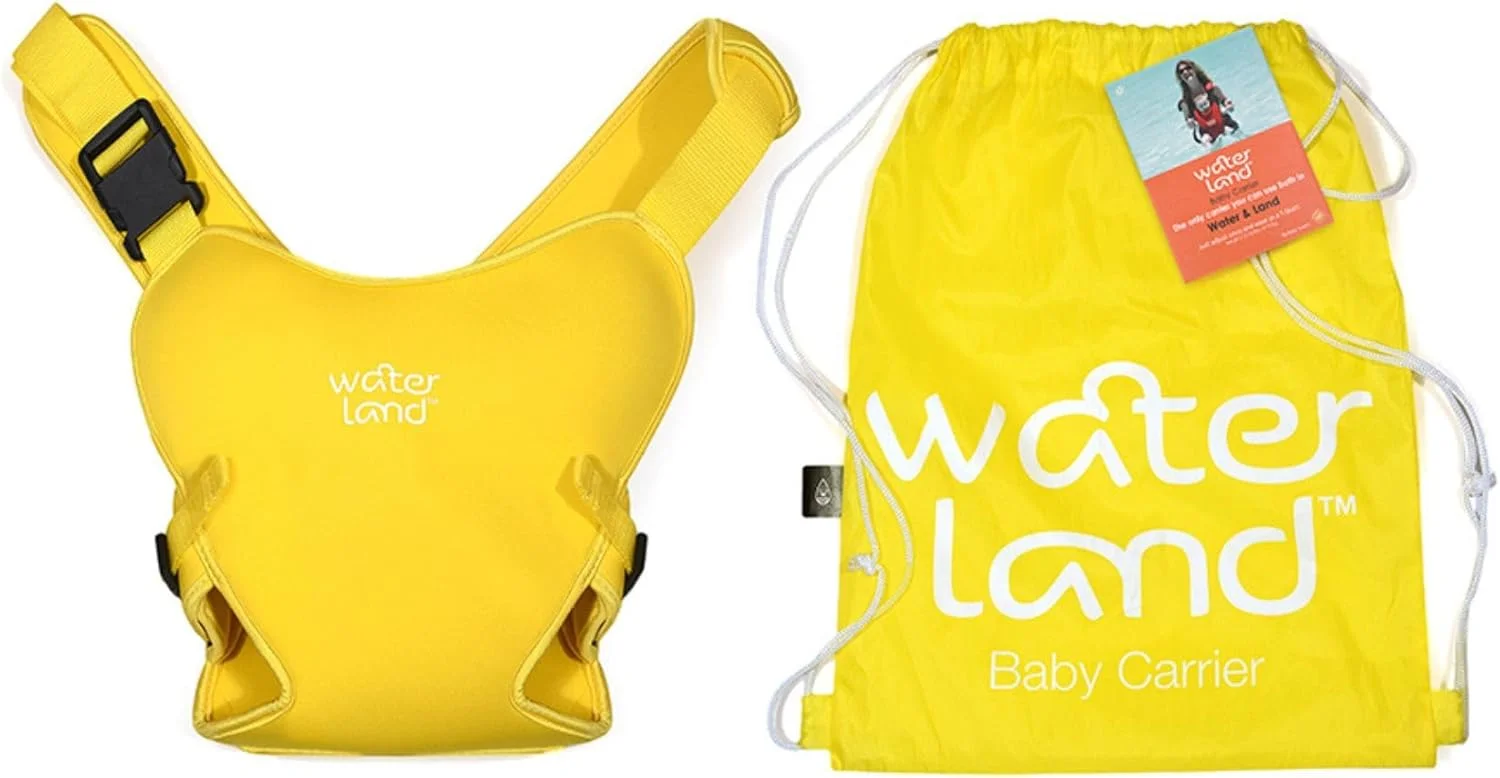 Waterland Baby Carrier – Premium Ergonomic Comfort Baby Sling Carrier, Stylish Design & All-Day Support for Modern Parents – Sunrise Yellow Waterland Baby Carrier – Premium Ergonomic Comfort Baby Sling Carrier, Stylish Design & All-Day Support for Modern Parents – Sunrise Yellow