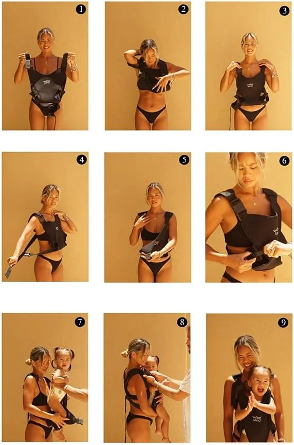 Waterland Baby Carrier – Premium Ergonomic Comfort Baby Sling Carrier, Stylish Design & All-Day Support for Modern Parents – Sunrise Yellow Waterland Baby Carrier – Premium Ergonomic Comfort Baby Sling Carrier, Stylish Design & All-Day Support for Modern Parents – Sunrise Yellow