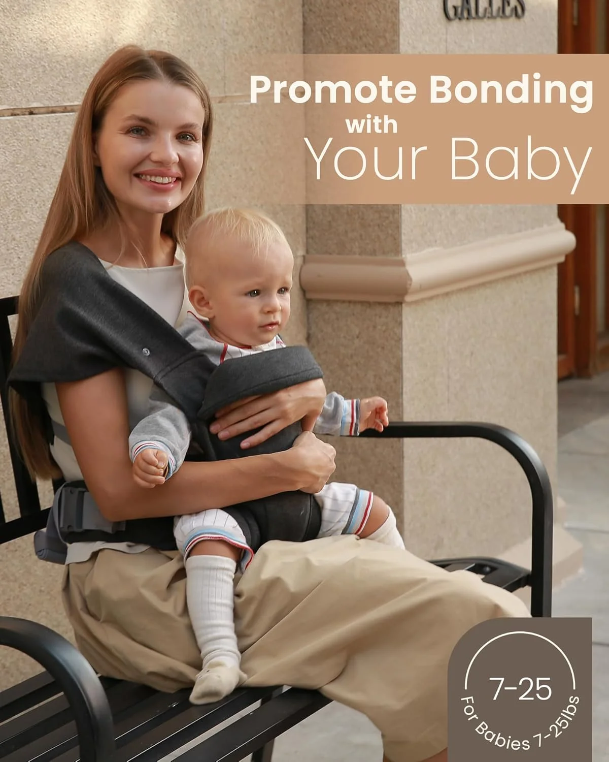 آغوشی نوزاد تسریت مناسب نوزاد تا نوپا - آغوشی ارگونومیک و راحت با پشتیبانی کمری برای وزن 3 تا 11 کیلوگرم، آغوشی سینه ای با قابلیت تنظیم آسان، آغوشی اسلینگ با قابلیت رو به داخل و رو به بیرون آغوشی نوزاد تسریت مناسب نوزاد تا نوپا - آغوشی ارگونومیک و راحت با پشتیبانی کمری برای وزن 3 تا 11 کیلوگرم، آغوشی سینه ای با قابلیت تنظیم آسان، آغوشی اسلینگ با قابلیت رو به داخل و رو به بیرون