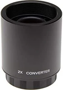 تبدیل کننده لنز JINTU 2X Teleconverter برای لنزهای SLR و دیجیتال با لنز T Mount