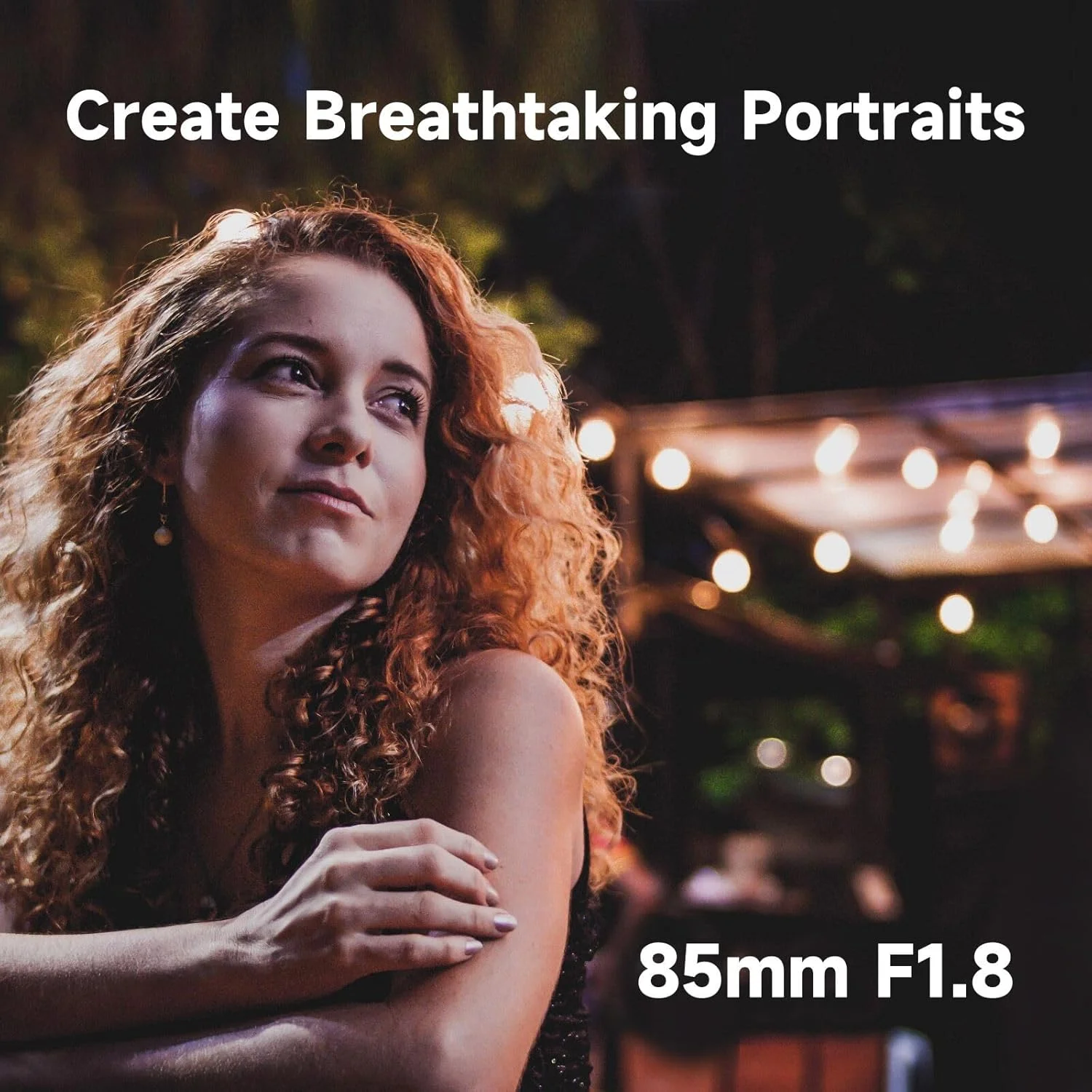 لنز دوربین JINTU 85mm F1.8 با مانت EF، لنز پرتره دستی برای Canon EOS T7I T7 T8i T6 T5 T3i T2i XT T1I T4I 4000D 2000D 850D 800D 600D 650D 90D 80D 5D IV, 6D II SLR فلزی مشکی