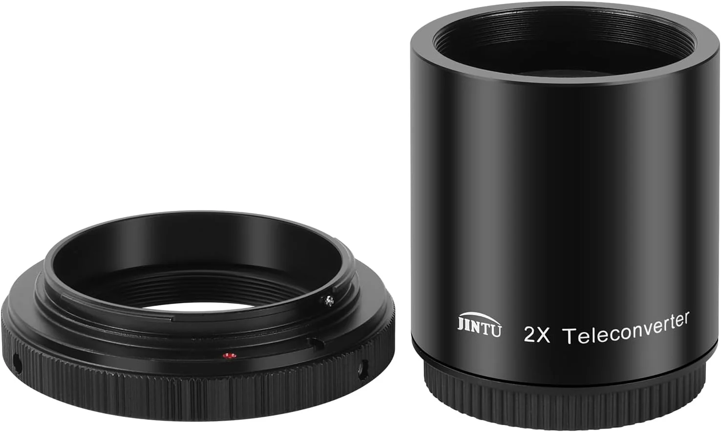 لنز تله فوتو دستی JINTU 500-1000mm f/8 + مانت T برای دوربین های Canon EOS Rebel SL2 SL1 T3 T3i T4i T5 T5i T6 T6i T6s T7 T7i 4000D 6D 7D 60D 70D 77D 80D 5D II/III/IV 550D 650D SLR