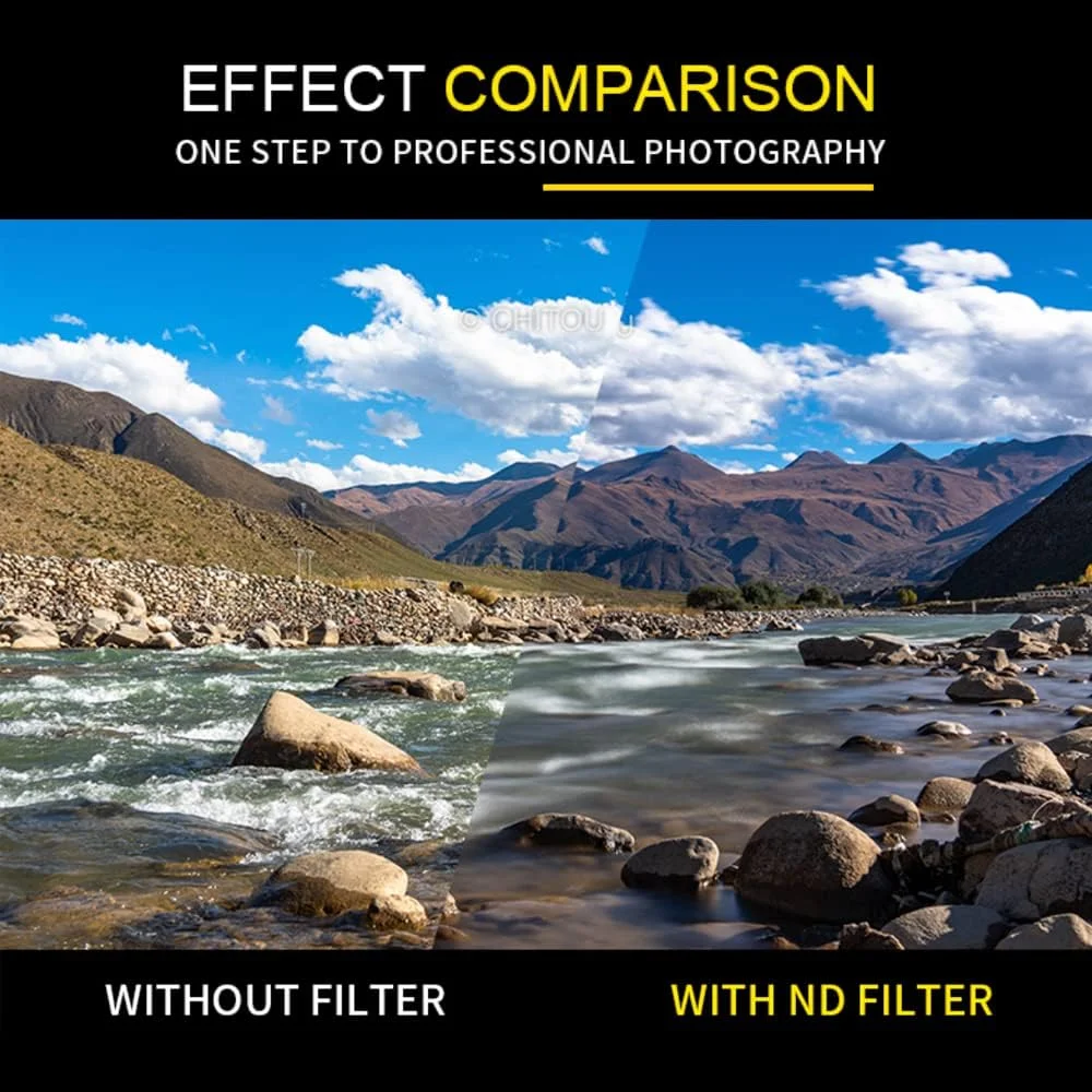 فیلتر کاهنده نور 7artisans ND فوق باریک با پوشش چند لایه HD از جنس شیشه اپتیکال و فریم آلیاژ آلومینیوم، فیلتر چگالی خنثی ND8 ND64 ND1000 (ND1000, 72mm) فیلتر کاهنده نور 7artisans ND فوق باریک با پوشش چند لایه HD از جنس شیشه اپتیکال و فریم آلیاژ آلومینیوم، فیلتر چگالی خنثی ND8 ND64 ND1000 (ND1000, 72mm)