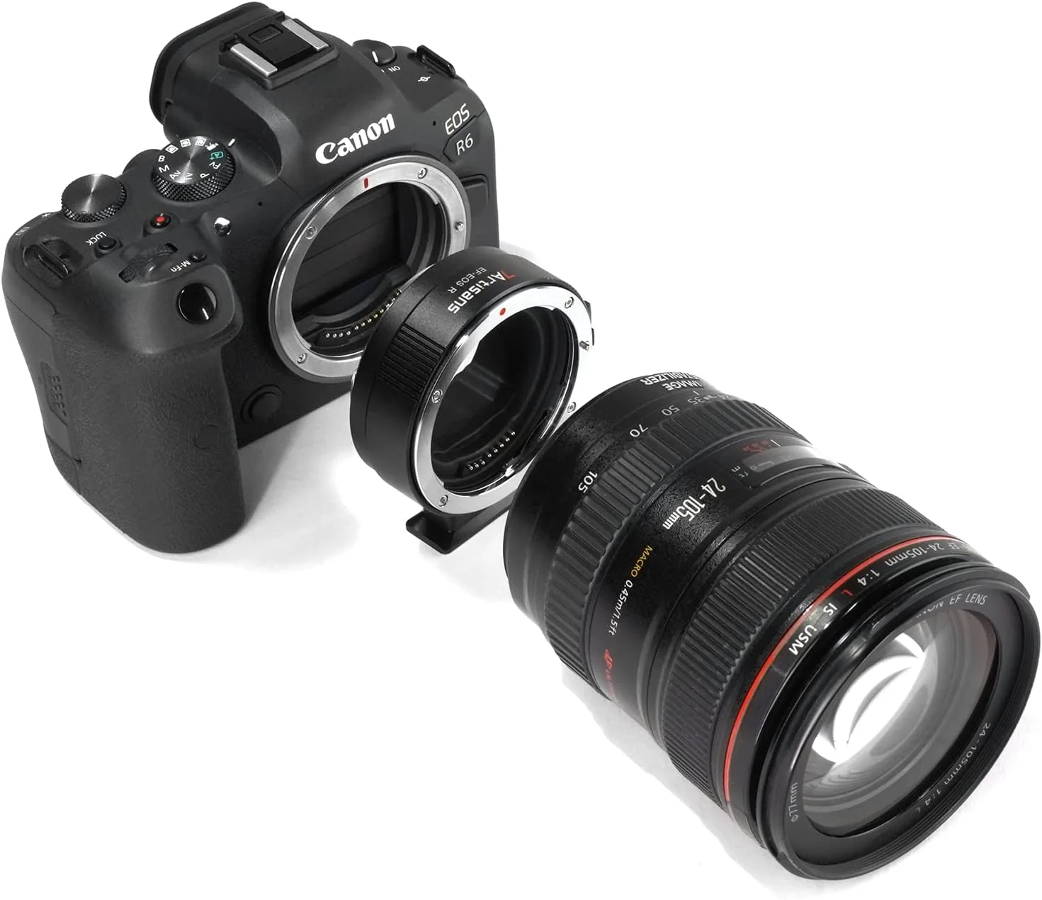 حلقه مبدل آداپتور لنز فوکوس خودکار 7artisans EF-EOS R برای لنز Canon EF و دوربین با مانت EOS R (R, RP, R3, R5, R6, R7) حلقه مبدل آداپتور لنز فوکوس خودکار 7artisans EF-EOS R برای لنز Canon EF و دوربین با مانت EOS R (R, RP, R3, R5, R6, R7)