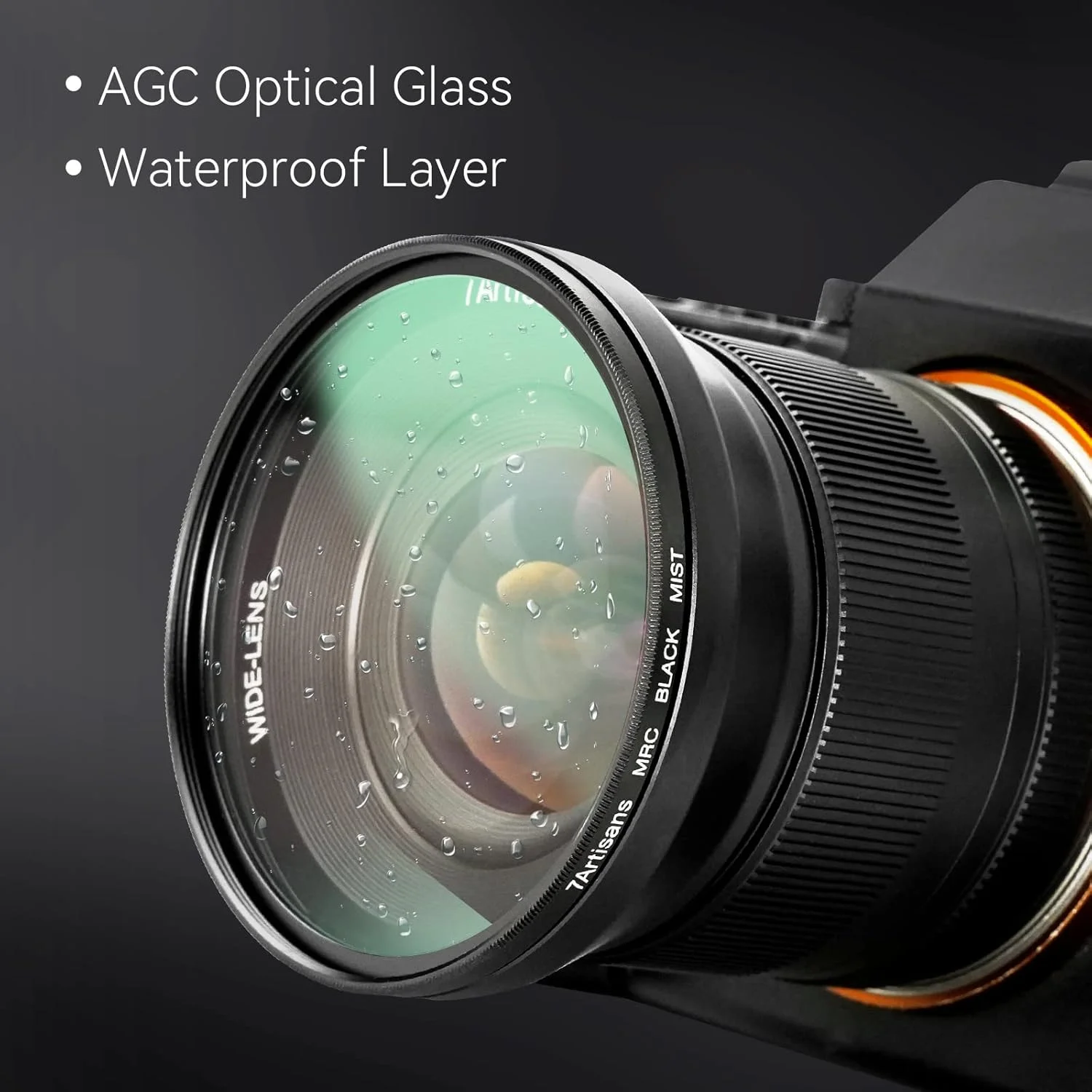 فیلتر مه سیاه 7artisans 1/2 آلیاژ آلومینیوم، پخش کننده نرم طبیعی، جلوه سینمایی رویایی، فیلتر شیشه ای اپتیکال با فوکوس نرم (82 میلی متر) فیلتر مه سیاه 7artisans 1/2 آلیاژ آلومینیوم، پخش کننده نرم طبیعی، جلوه سینمایی رویایی، فیلتر شیشه ای اپتیکال با فوکوس نرم (82 میلی متر)