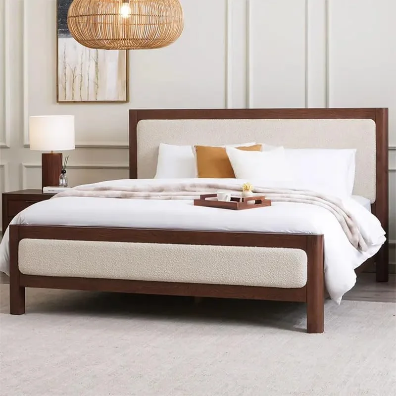 تخت خواب چوبی لومن: لمسی از راحتی مدرن، سایز یک نفره ۱۲۰x۲۰۰ (۱۸۰x۲۰۰)