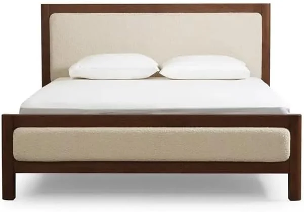 تخت خواب چوبی لومن: لمسی از راحتی مدرن، سایز یک نفره ۱۲۰x۲۰۰ (۱۸۰x۲۰۰)