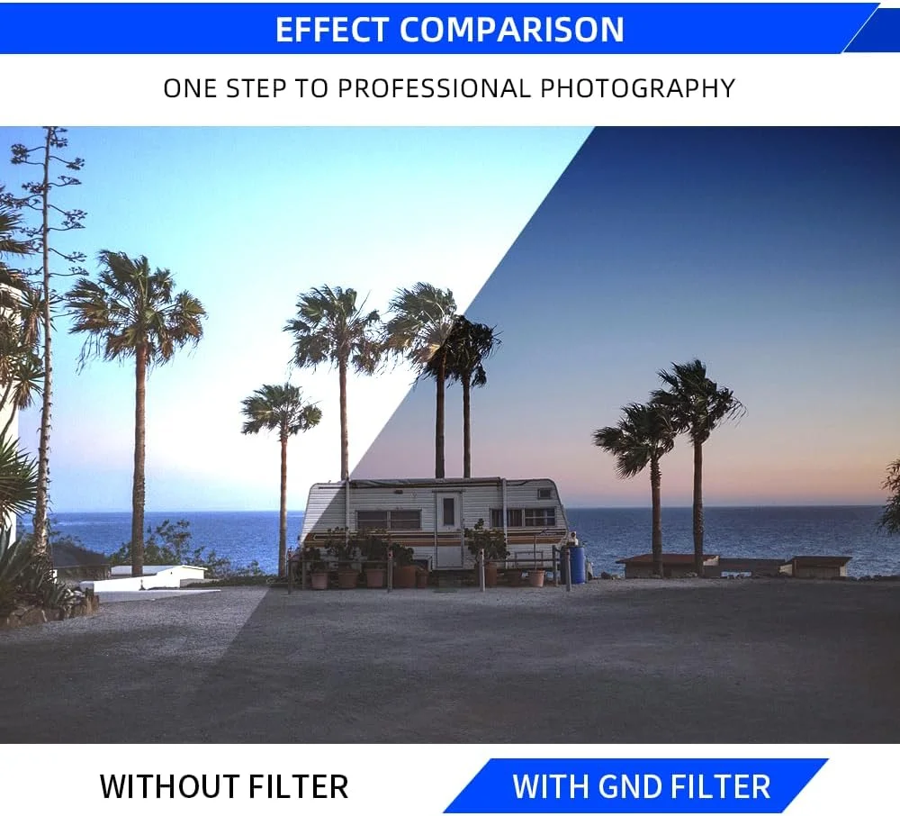 7artisans GND 0.9 Rotatable Soft Gradual Filter (3 Stops) 46mm/49mm/52mm/55mm/58mm/62mm/67mm/72mm/77mm/82mm GND 0.9 Neutral Gray Graduated Filter Lens(77mm) 7artisans GND 0.9 Rotatable Soft Gradual Filter (3 Stops) 46mm/49mm/52mm/55mm/58mm/62mm/67mm/72mm/77mm/82mm GND 0.9 Neutral Gray Graduated Filter Lens(77mm)