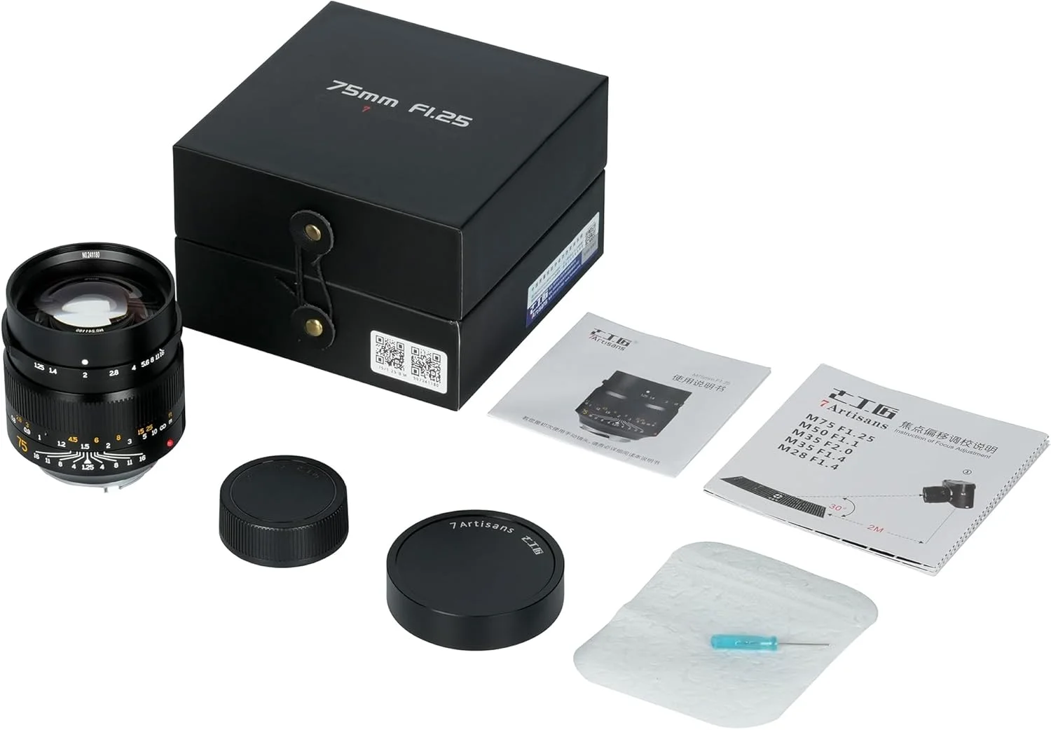 لنز 7artisans 75mm F1.25 سازگار با دوربین های Leica M-Mount مانند Leica M-M Leica M240 M3 M6 M7 M8 M9 M9p M10 لنز 7artisans 75mm F1.25 سازگار با دوربین های Leica M-Mount مانند Leica M-M Leica M240 M3 M6 M7 M8 M9 M9p M10