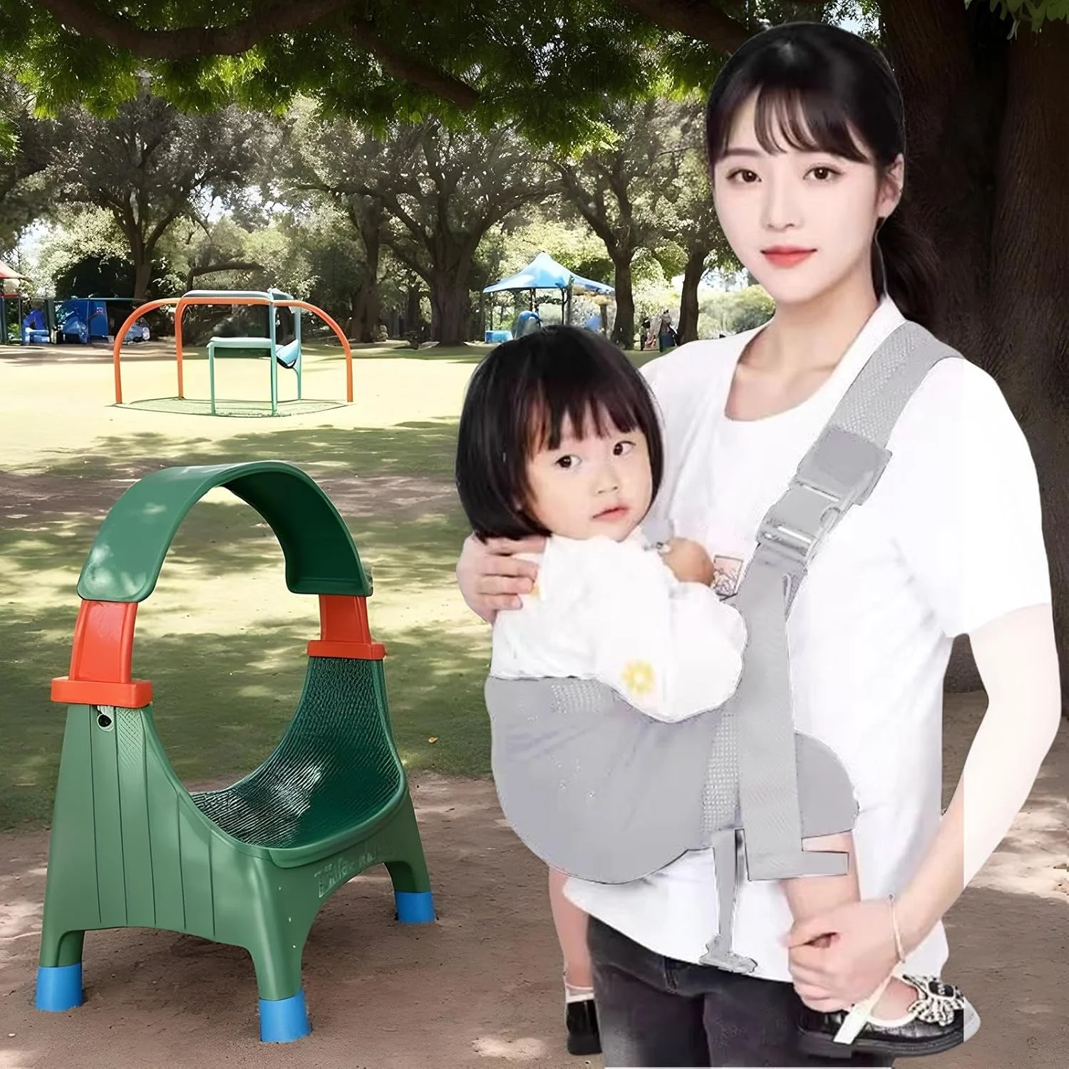 آغوشی کودک نوپا | آغوشی سینه ای کودک نوپا - سیستم پشتیبانی با بند کمر قابل تنظیم برای پیاده روی والدین در فضای باز دختران پسران کمپینگ پیاده روی ساحل پیک نیک مادر پدر آغوشی کودک نوپا | آغوشی سینه ای کودک نوپا - سیستم پشتیبانی با بند کمر قابل تنظیم برای پیاده روی والدین در فضای باز دختران پسران کمپینگ پیاده روی ساحل پیک نیک مادر پدر