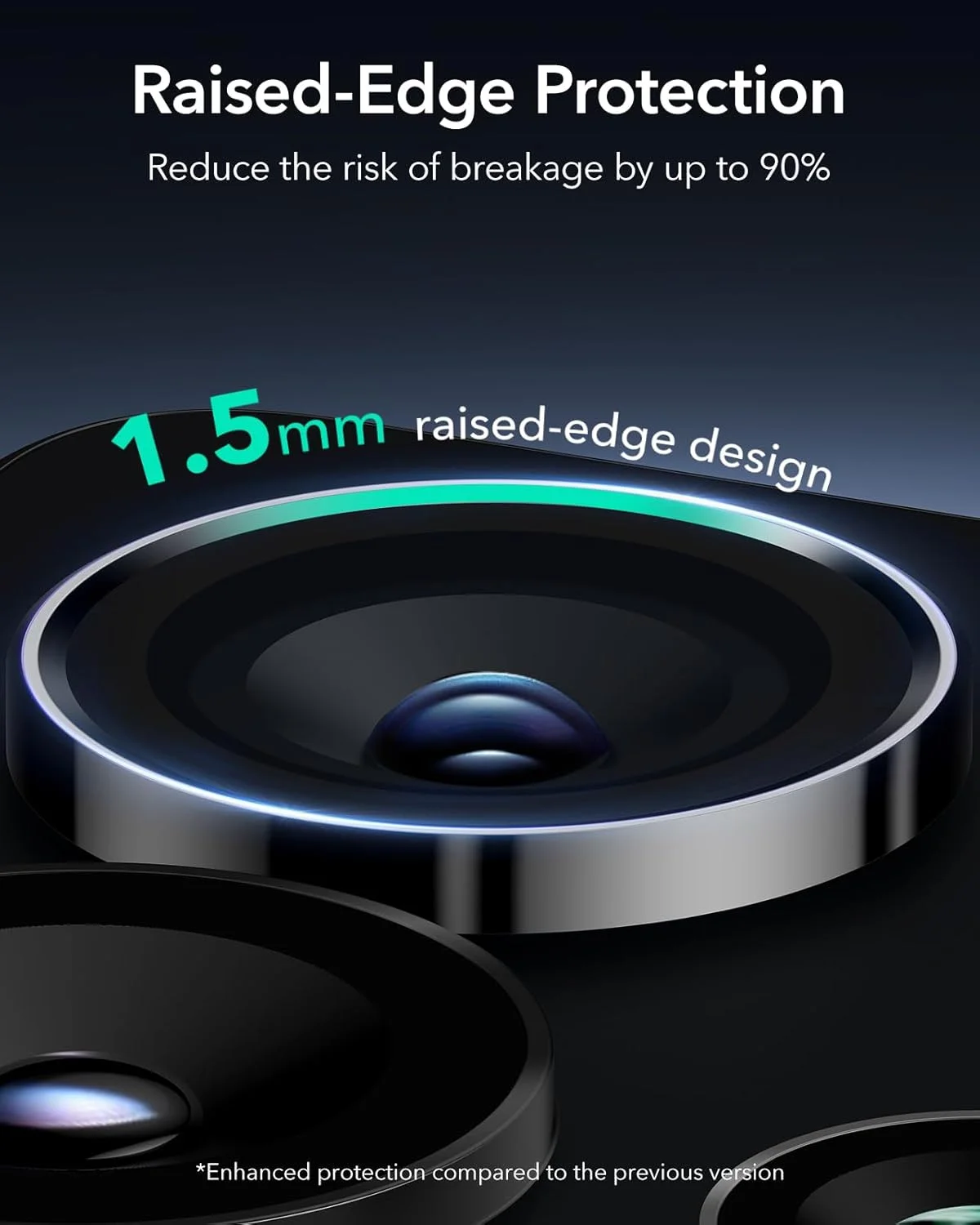 محافظ لنز دوربین ESR برای گلکسی 2025 Ultra، محافظ های شیشه ای حرارت دیده فوق العاده نازک و مقاوم در برابر خراش با لبه های آلومینیومی، 2 ست، مشکی محافظ لنز دوربین ESR برای گلکسی 2025 Ultra، محافظ های شیشه ای حرارت دیده فوق العاده نازک و مقاوم در برابر خراش با لبه های آلومینیومی، 2 ست، مشکی