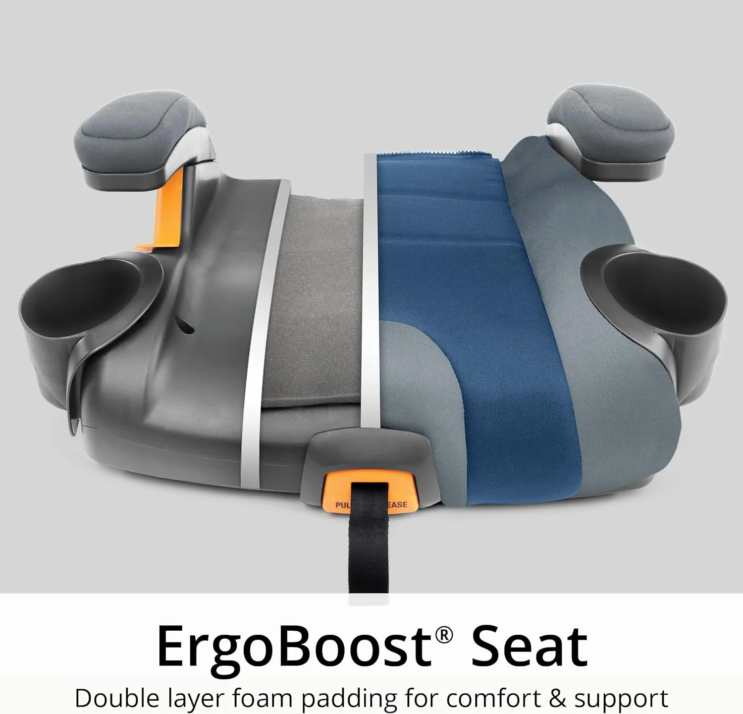 صندلی خودرو کودک چیکو KidFit Adapt Plus 2-در-1 با قابلیت تنظیم کمربند، رنگ Ember