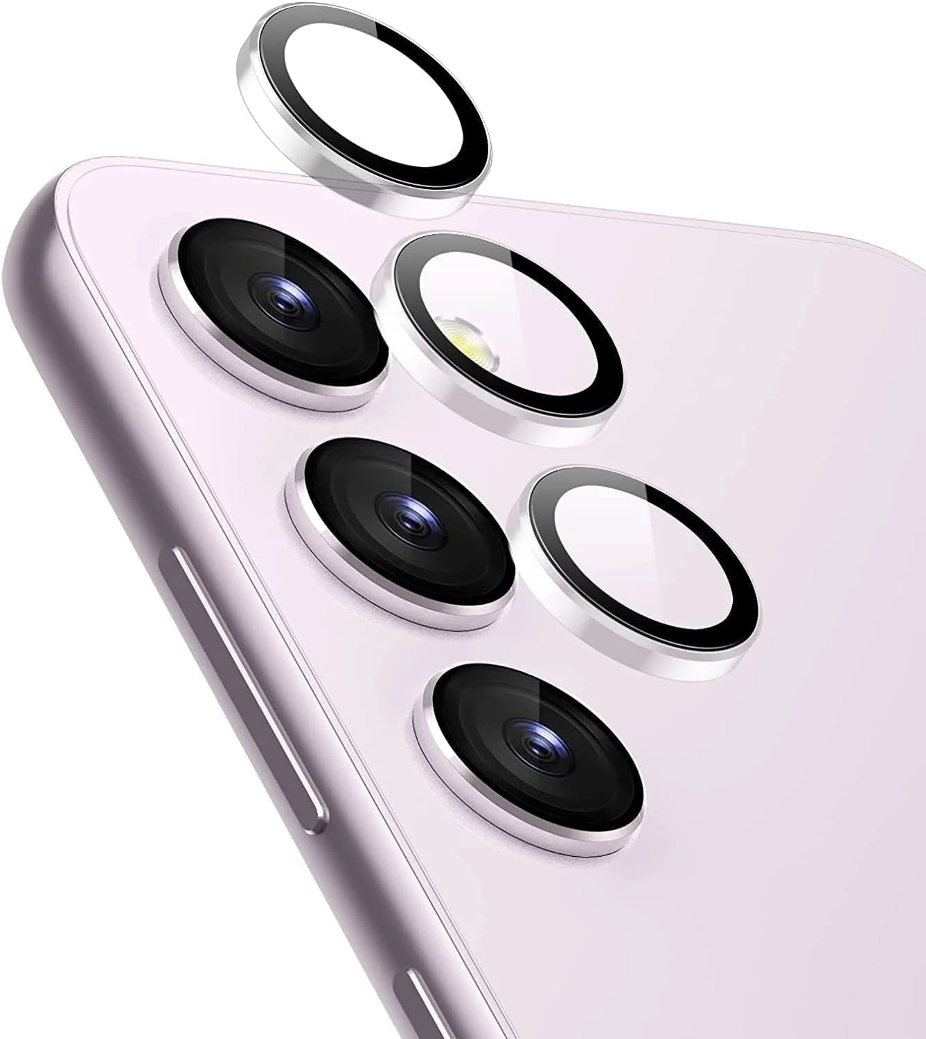 محافظ لنز دوربین ESR برای گوشی سامسونگ S23/S23 Plus - شفاف