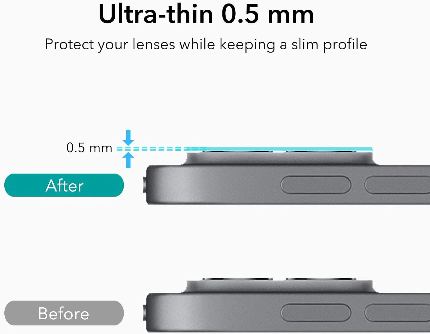 محافظ لنز دوربین آیپد پرو 12.9/11 اینچ ESR (بسته 2 عددی) (2022/2021/2020/2018)، محافظ شیشه حرارت دیده 9H، مقاوم در برابر خراش، وضوح HD، محافظ صفحه لنز دوربین با پوشش کامل سه بعدی - مشکی محافظ لنز دوربین آیپد پرو 12.9/11 اینچ ESR (بسته 2 عددی) (2022/2021/2020/2018)، محافظ شیشه حرارت دیده 9H، مقاوم در برابر خراش، وضوح HD، محافظ صفحه لنز دوربین با پوشش کامل سه بعدی - مشکی