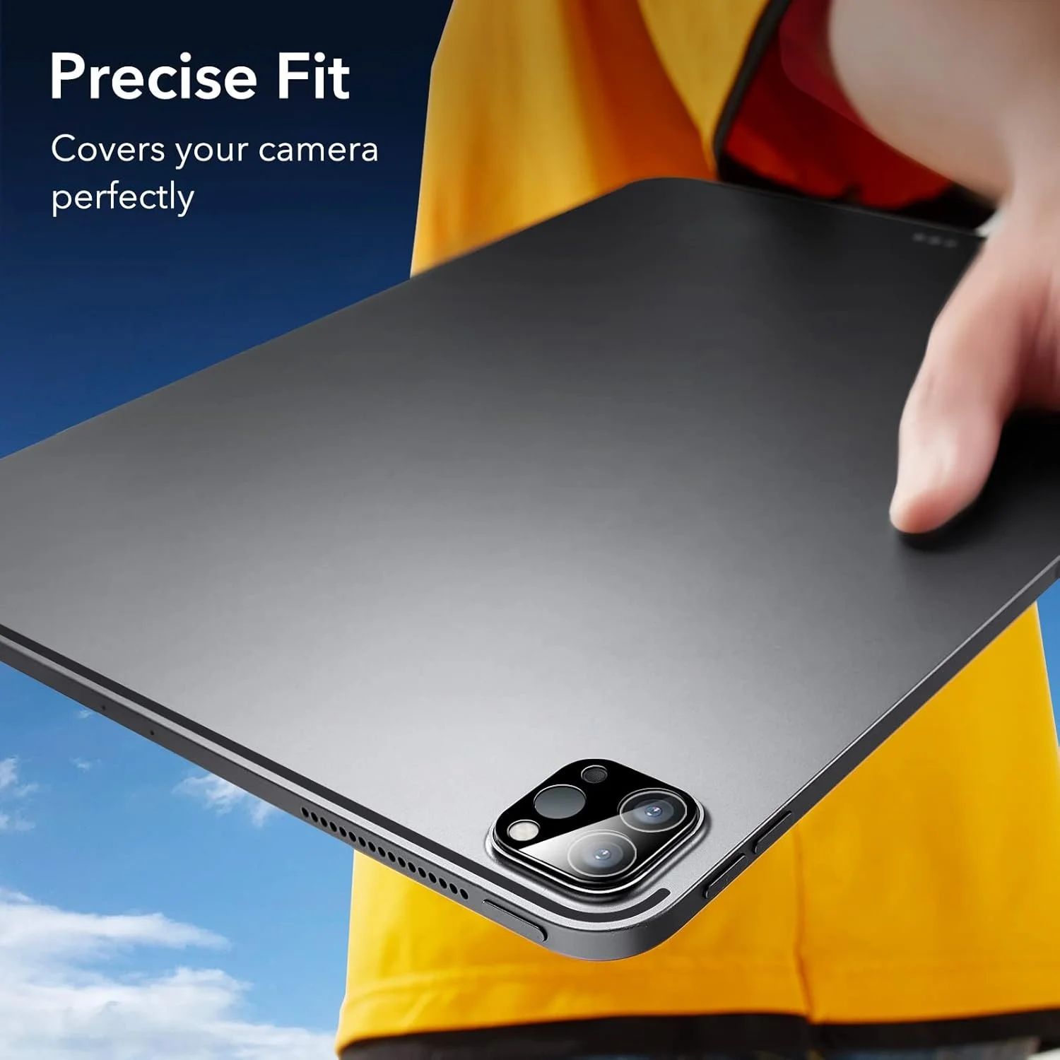 محافظ لنز دوربین آیپد پرو 12.9/11 اینچ ESR (بسته 2 عددی) (2022/2021/2020/2018)، محافظ شیشه حرارت دیده 9H، مقاوم در برابر خراش، وضوح HD، محافظ صفحه لنز دوربین با پوشش کامل سه بعدی - مشکی محافظ لنز دوربین آیپد پرو 12.9/11 اینچ ESR (بسته 2 عددی) (2022/2021/2020/2018)، محافظ شیشه حرارت دیده 9H، مقاوم در برابر خراش، وضوح HD، محافظ صفحه لنز دوربین با پوشش کامل سه بعدی - مشکی