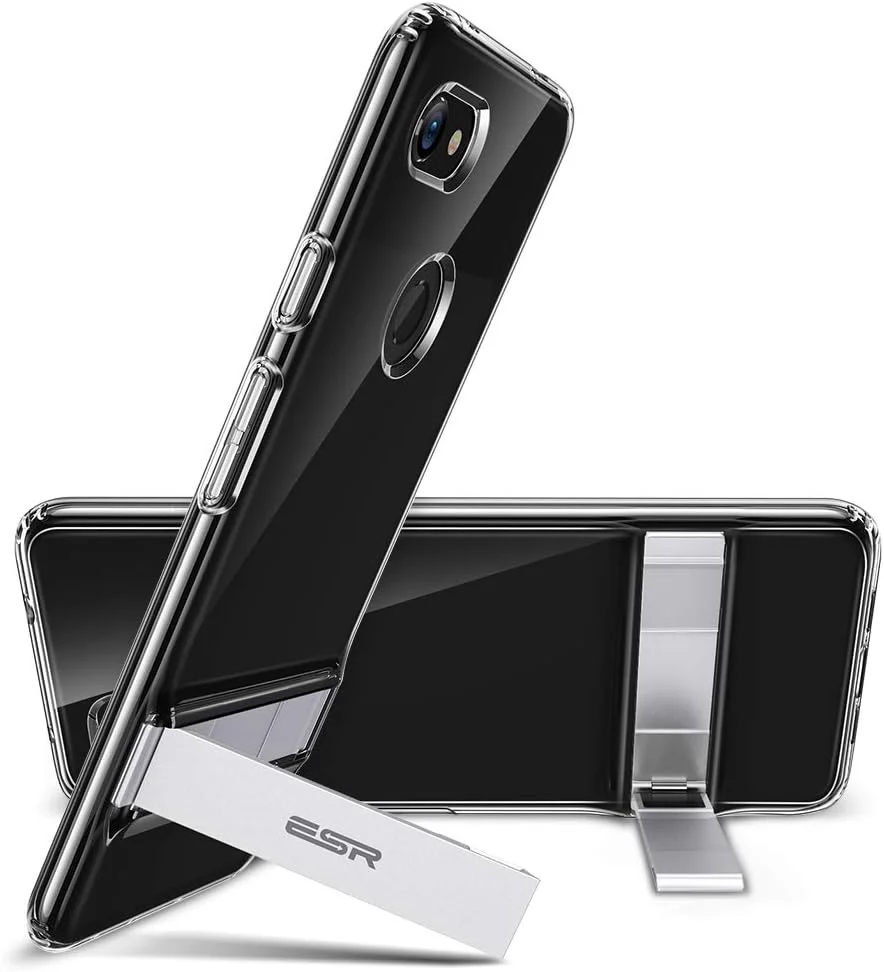 مجموعه محافظ صفحه نمایش شیشه ای و محافظ لنز دوربین مگ سیف ESR Samsung S24 مدل S24 Ultra شفاف بسته 2+1 عددی