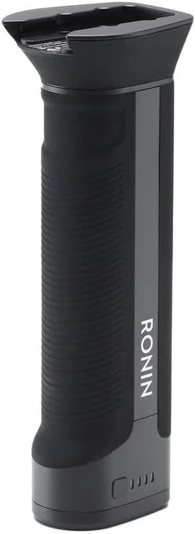DJI Ronin-S - دستگیره BG37، استفاده دستی از Ronin-S، باتری 2400 میلی آمپر ساعتی داخلی، تثبیت کننده را حداکثر تا 12 ساعت تغذیه می کند، طراحی ارگونومیک - مشکی، CP.RN.00000004.01