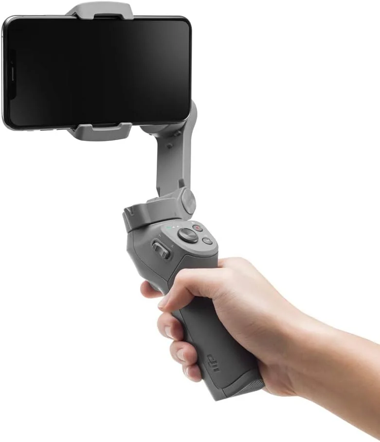 DJI Osmo Mobile 3 Combo: گیمبال تثبیت کننده تلفن هوشمند خاکستری برای تلفن همراه، تا 35 دقیقه قدرت، 2400mAh، 25.92 Wh، برای RoboMaster S1