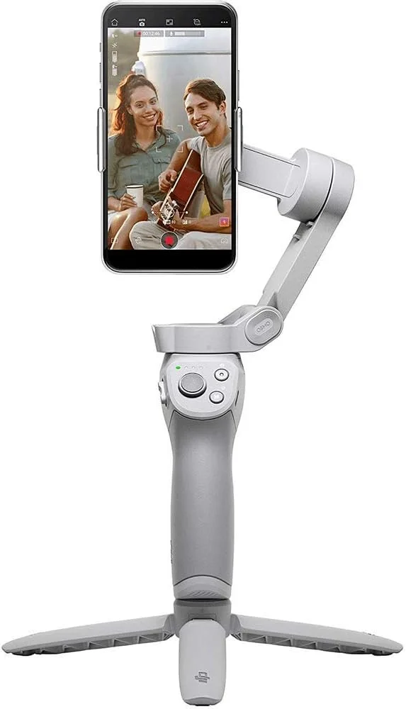 DJI OM 4 - گیمبال 3 محوره تلفن هوشمند، طراحی مغناطیسی، قابل حمل و تاشو، DynamicZoom، CloneMe، Timelapse، کنترل حرکتی، حالت چرخش، حالت Story، حرکت آهسته، پانوراما