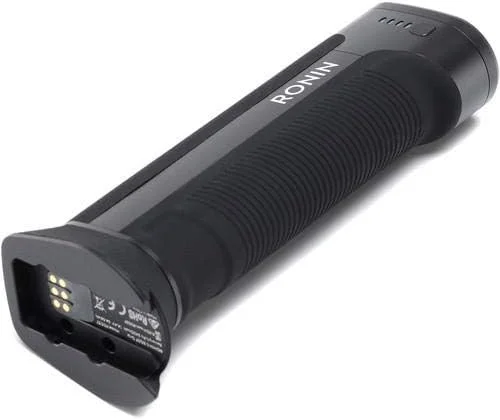 DJI Ronin-S - دستگیره BG37، استفاده دستی از Ronin-S، باتری 2400 میلی آمپر ساعتی داخلی، تثبیت کننده را حداکثر تا 12 ساعت تغذیه می کند، طراحی ارگونومیک - مشکی، CP.RN.00000004.01