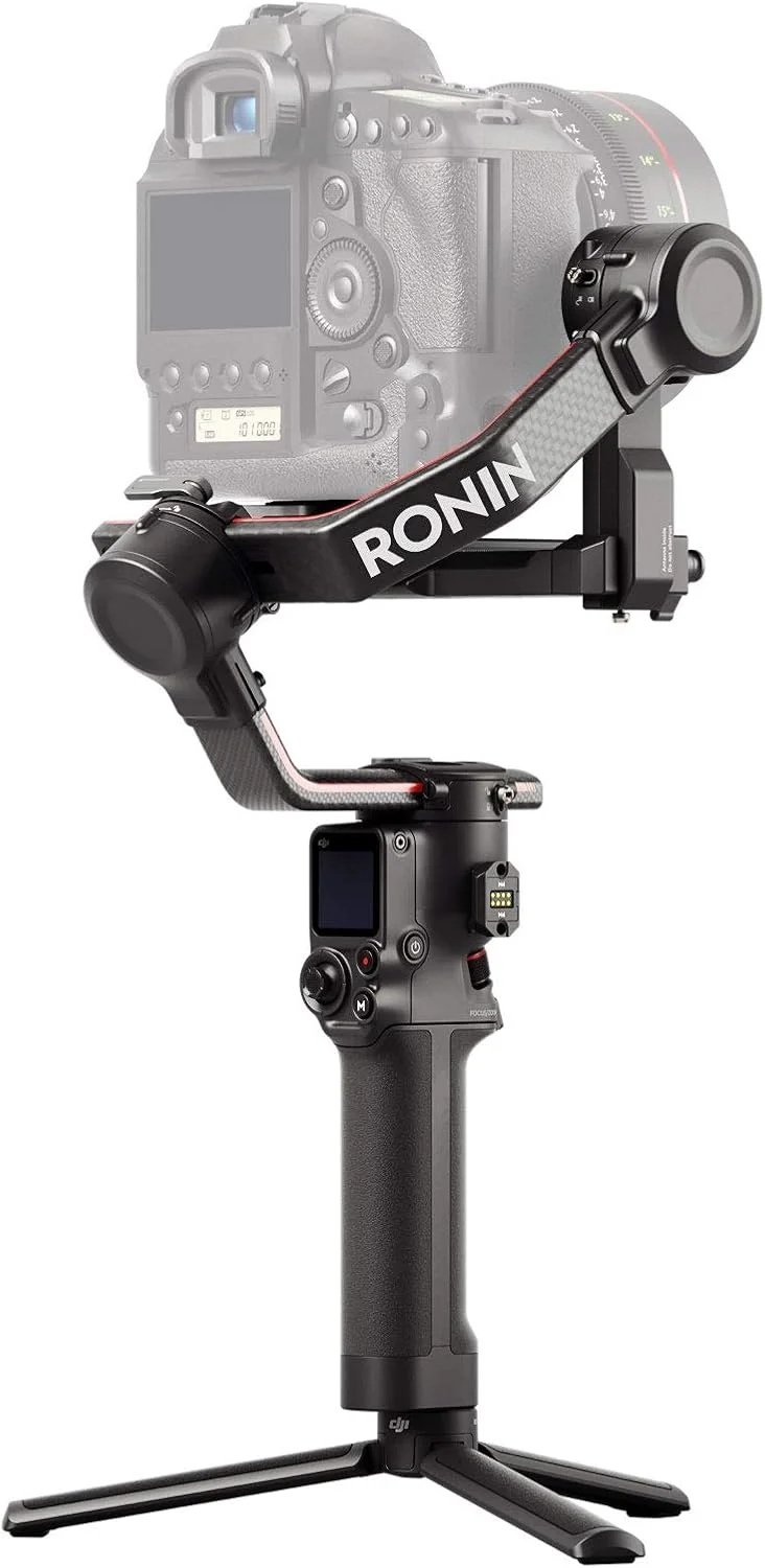 DJI RS 2 - لرزشگیر گیمبال 3 محوره برای دوربین های DSLR و بدون آینه، نیکون، سونی، پاناسونیک، کانن، فوجی، ظرفیت حمل تست شده 4.5 کیلوگرم، صفحه لمسی تمام رنگی 1.4 اینچی، ساختار فیبر کربنی، مشکی (بازسازی شده) DJI RS 2 - لرزشگیر گیمبال 3 محوره برای دوربین های DSLR و بدون آینه، نیکون، سونی، پاناسونیک، کانن، فوجی، ظرفیت حمل تست شده 4.5 کیلوگرم، صفحه لمسی تمام رنگی 1.4 اینچی، ساختار فیبر کربنی، مشکی (بازسازی شده)