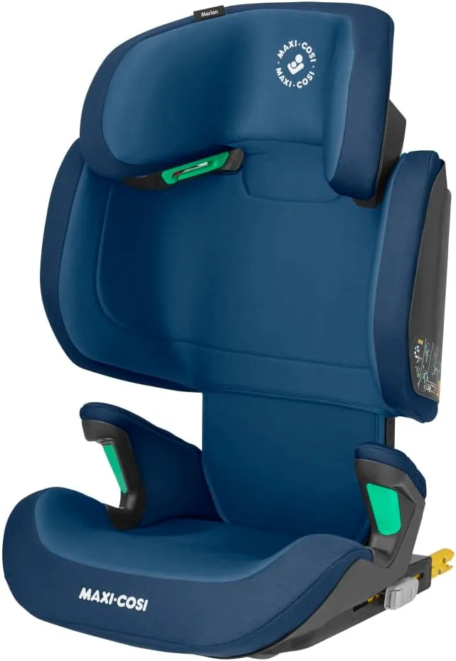 Maxi-Cosi Morion i-Size, Child Car Seat, Group 2 3 Car Seat, From 100 up to 150 cm, From approx. 3.5 year up to 12 years, 15-36 kg, Basic Blue