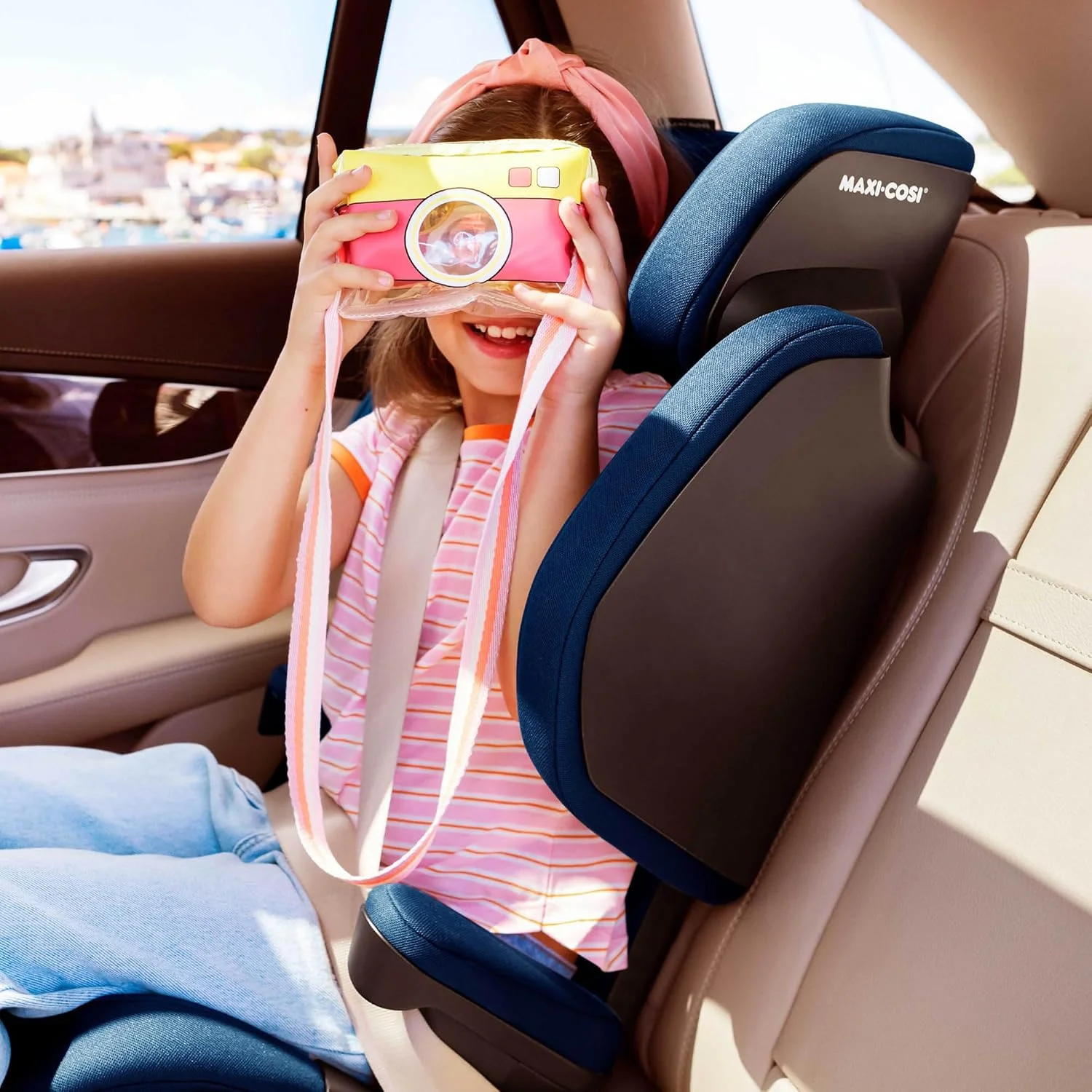 Maxi-Cosi Morion i-Size, Child Car Seat, Group 2 3 Car Seat, From 100 up to 150 cm, From approx. 3.5 year up to 12 years, 15-36 kg, Basic Blue Maxi-Cosi Morion i-Size, Child Car Seat, Group 2 3 Car Seat, From 100 up to 150 cm, From approx. 3.5 year up to 12 years, 15-36 kg, Basic Blue