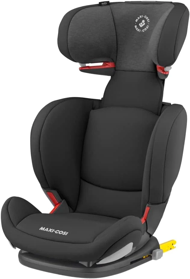 صندلی خودرو کودک Maxi-Cosi RodiFix AirProtect، صندلی تقویتی ISOFIX، محافظت اضافی، 3.5-12 سال، 15-36 کیلوگرم، مشکی اصیل